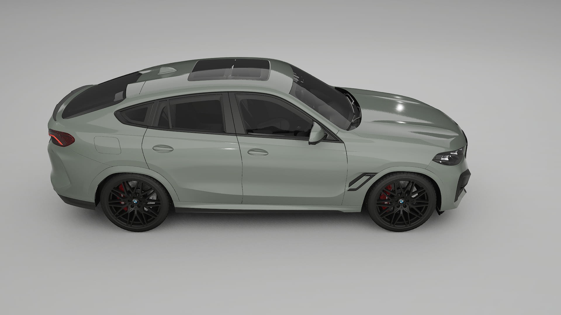 BMW X6 F96 Competition TPU Lakbeschermingsfolie | SLATE Kleurveranderende PPF – Volledig Voorgesneden Kit