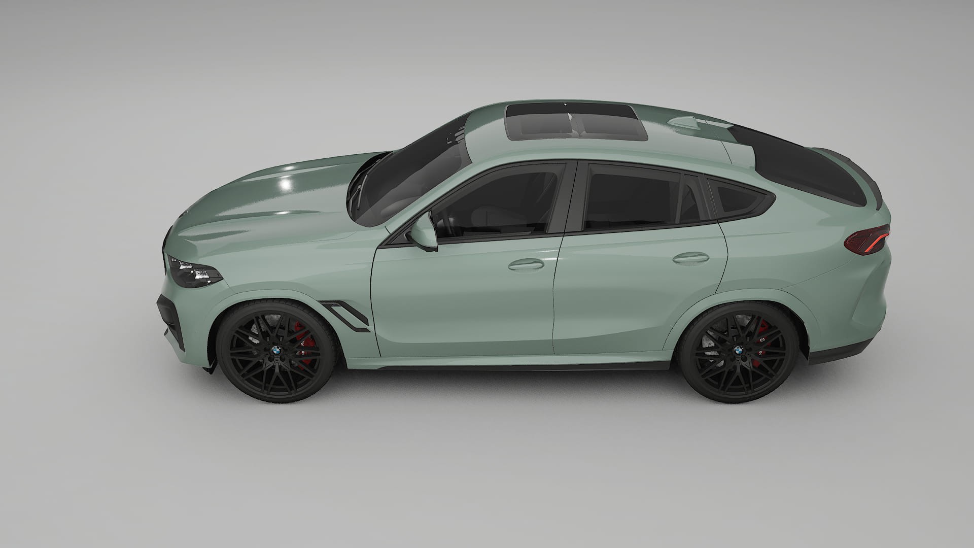 BMW X6 F96 Competition TPU Lakbeschermingsfolie | CINDER Kleurveranderende PPF – Volledig Voorgesneden Kit