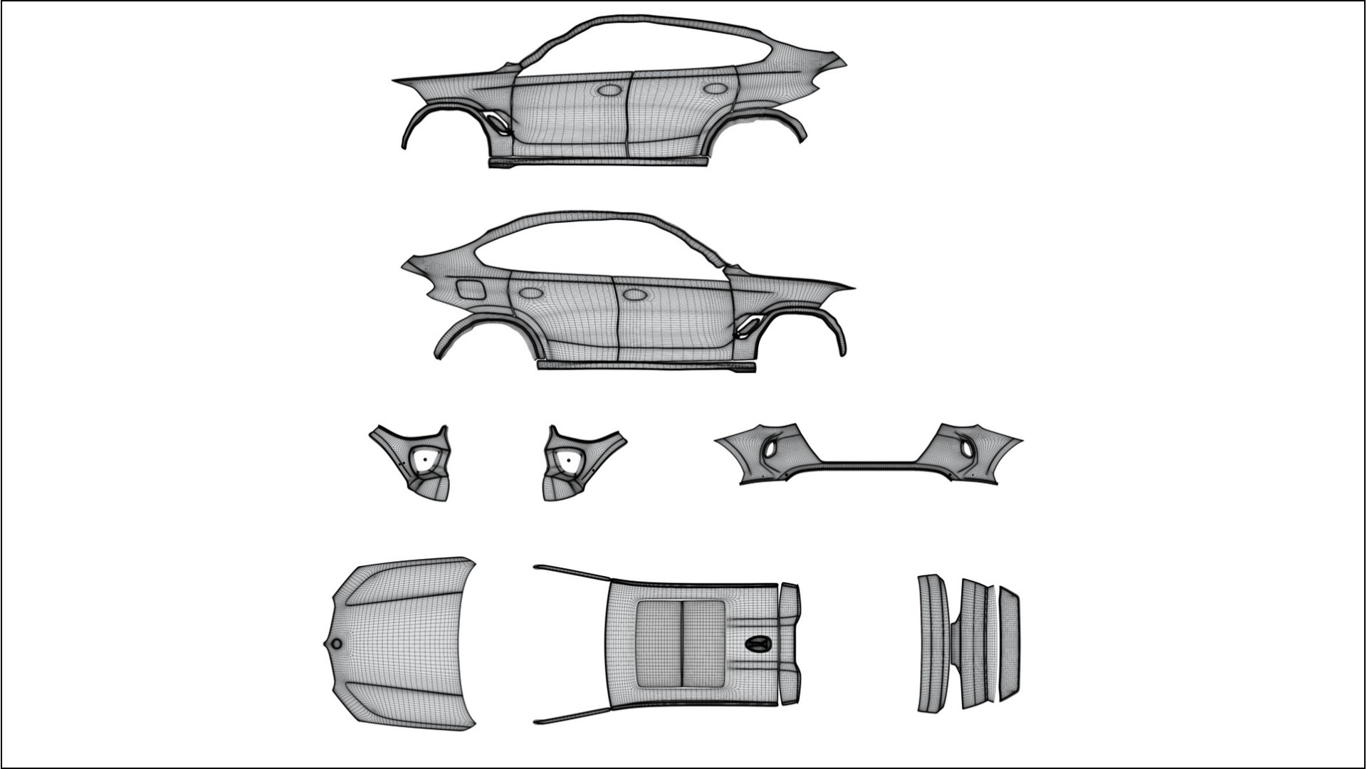 BMW X6 F96 Competition TPU Lakbeschermingsfolie | ROCKET Kleurveranderende PPF – Volledig Voorgesneden Kit 2