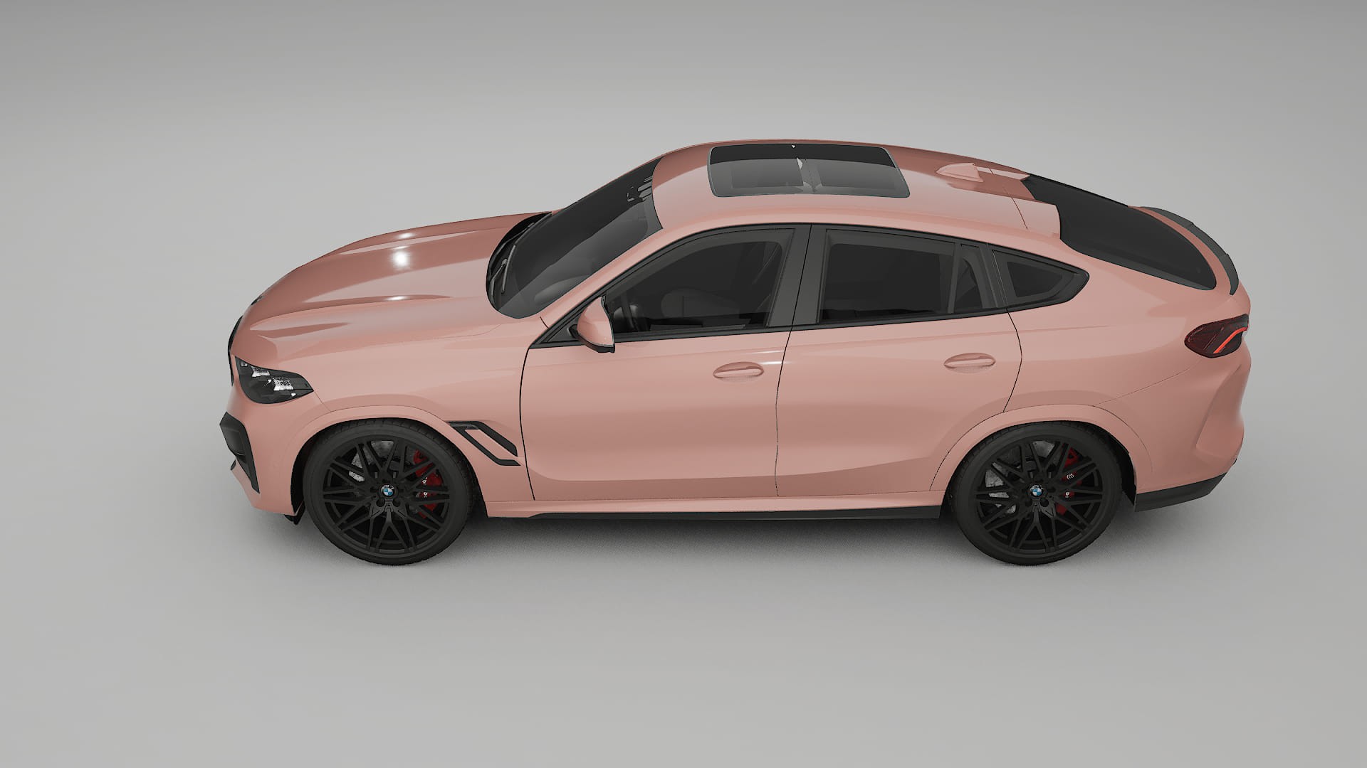 BMW X6 F96 Competition TPU Lakbeschermingsfolie | BLUSH Kleurveranderende PPF – Volledig Voorgesneden Kit