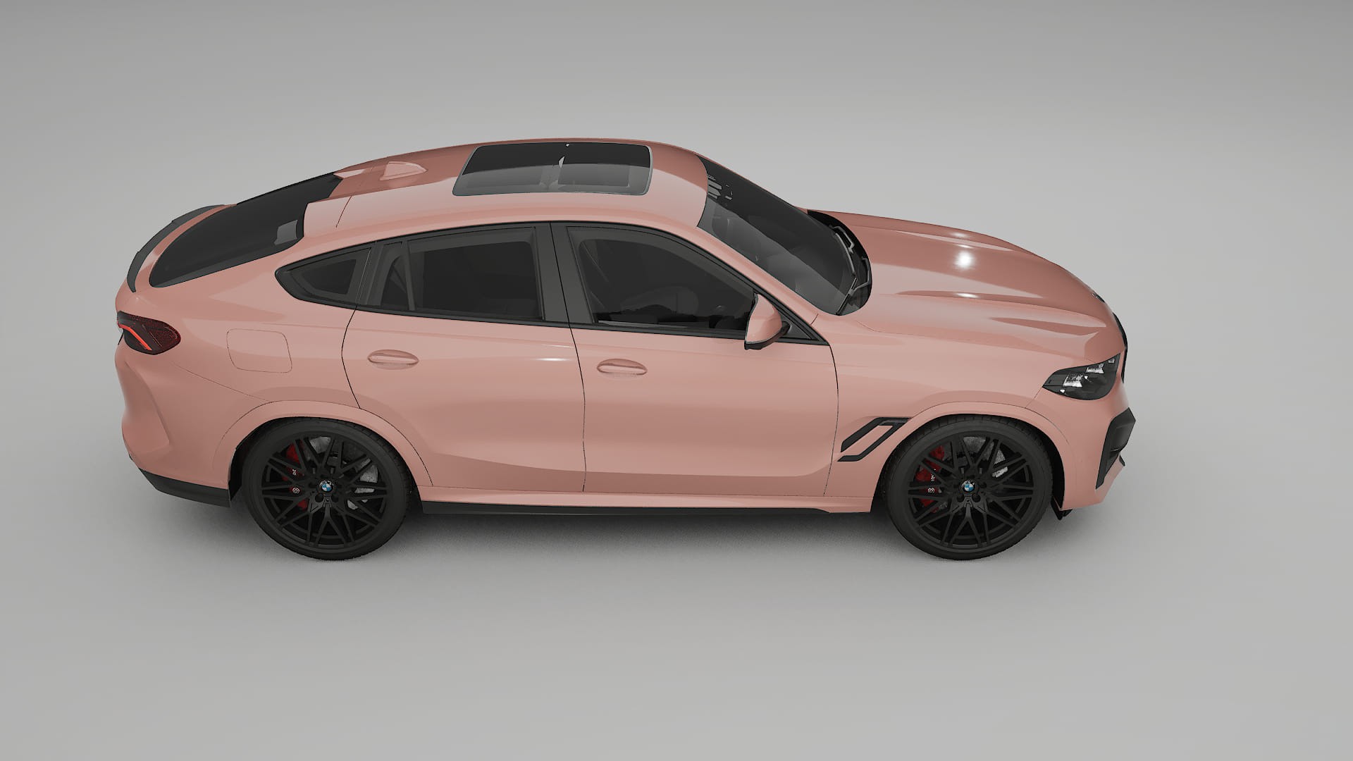 BMW X6 F96 Competition TPU Lakbeschermingsfolie | BLUSH Kleurveranderende PPF – Volledig Voorgesneden Kit