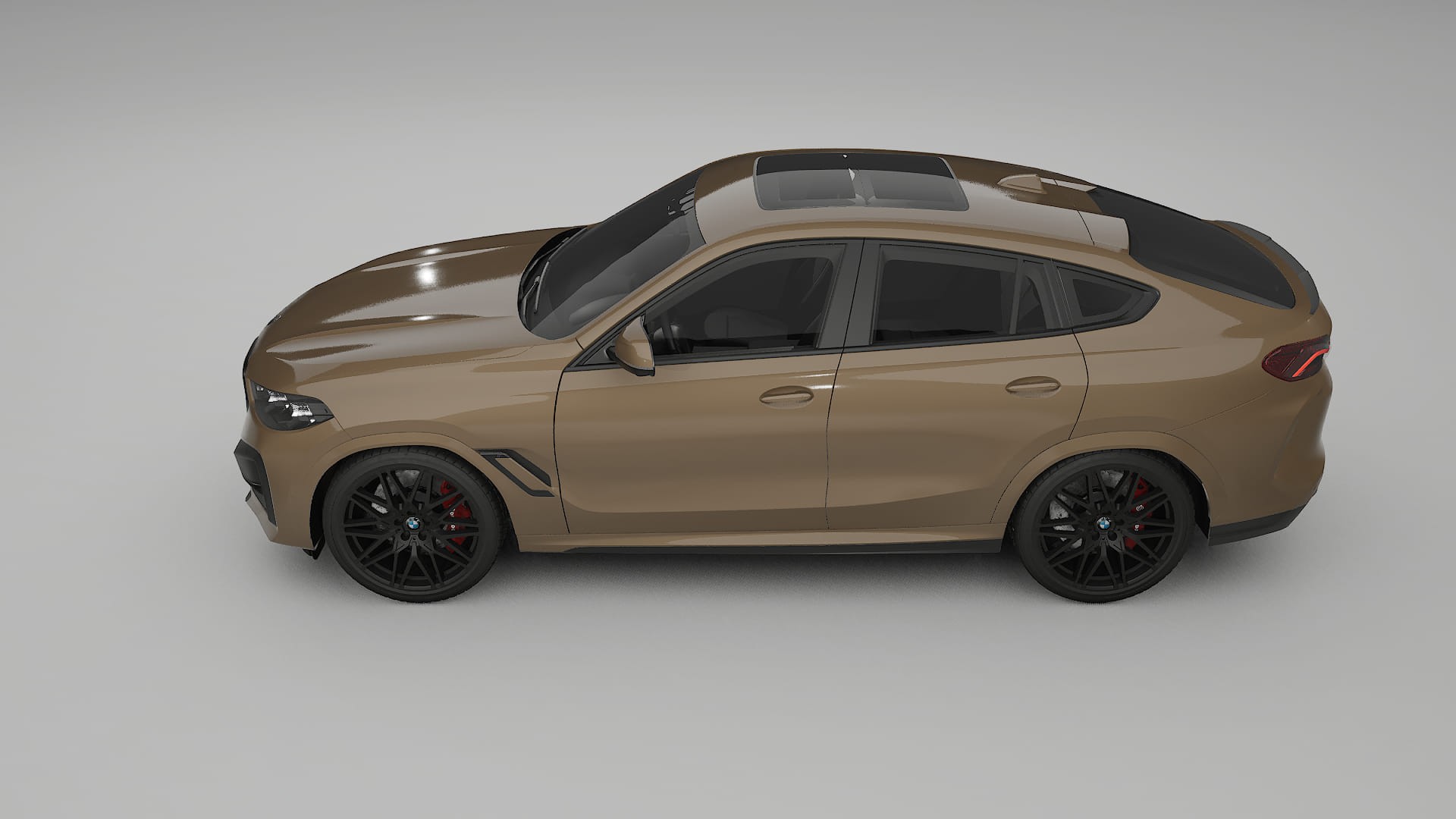 BMW X6 F96 Competition TPU Lakbeschermingsfolie | SAHARA Kleurveranderende PPF – Volledig Voorgesneden Kit