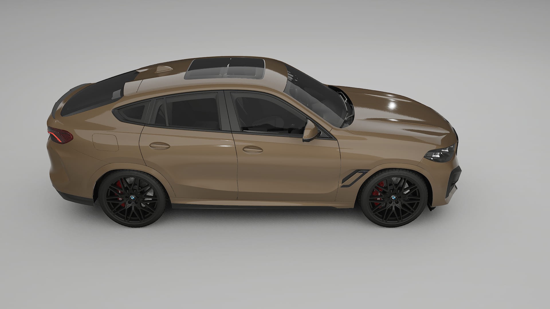 BMW X6 F96 Competition TPU Lakbeschermingsfolie | SAHARA Kleurveranderende PPF – Volledig Voorgesneden Kit