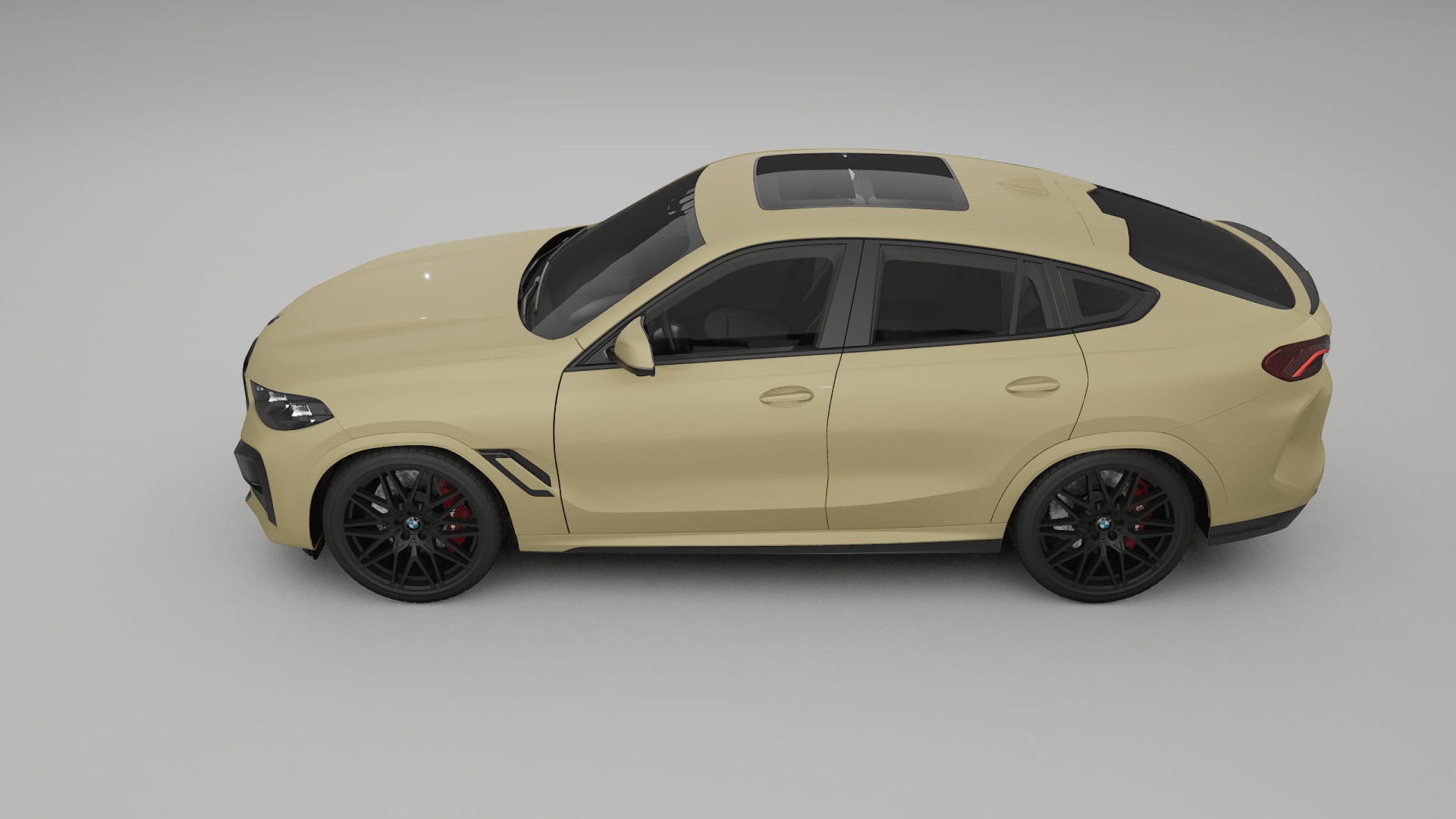 BMW X6 F96 Competition TPU Lakbeschermingsfolie | SAND Kleurveranderende PPF – Volledig Voorgesneden Kit