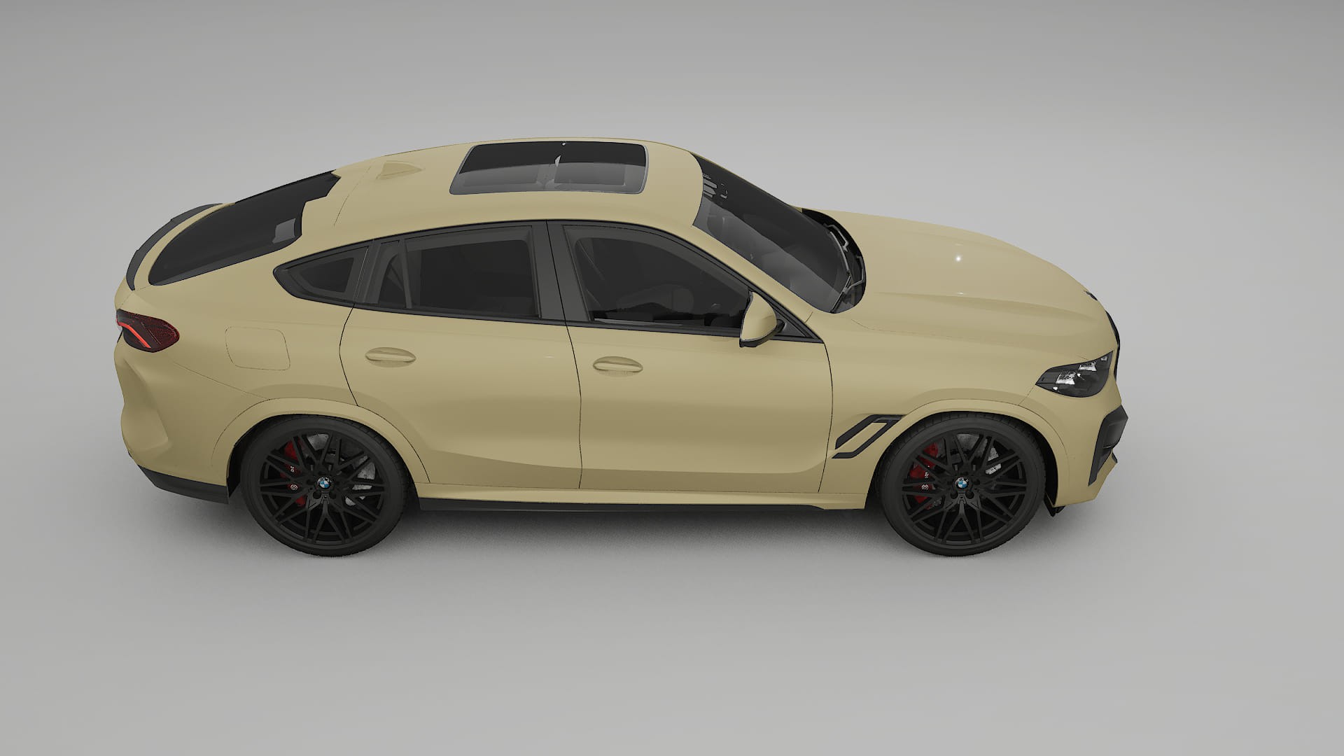 BMW X6 F96 Competition TPU Lakbeschermingsfolie | SAND Kleurveranderende PPF – Volledig Voorgesneden Kit
