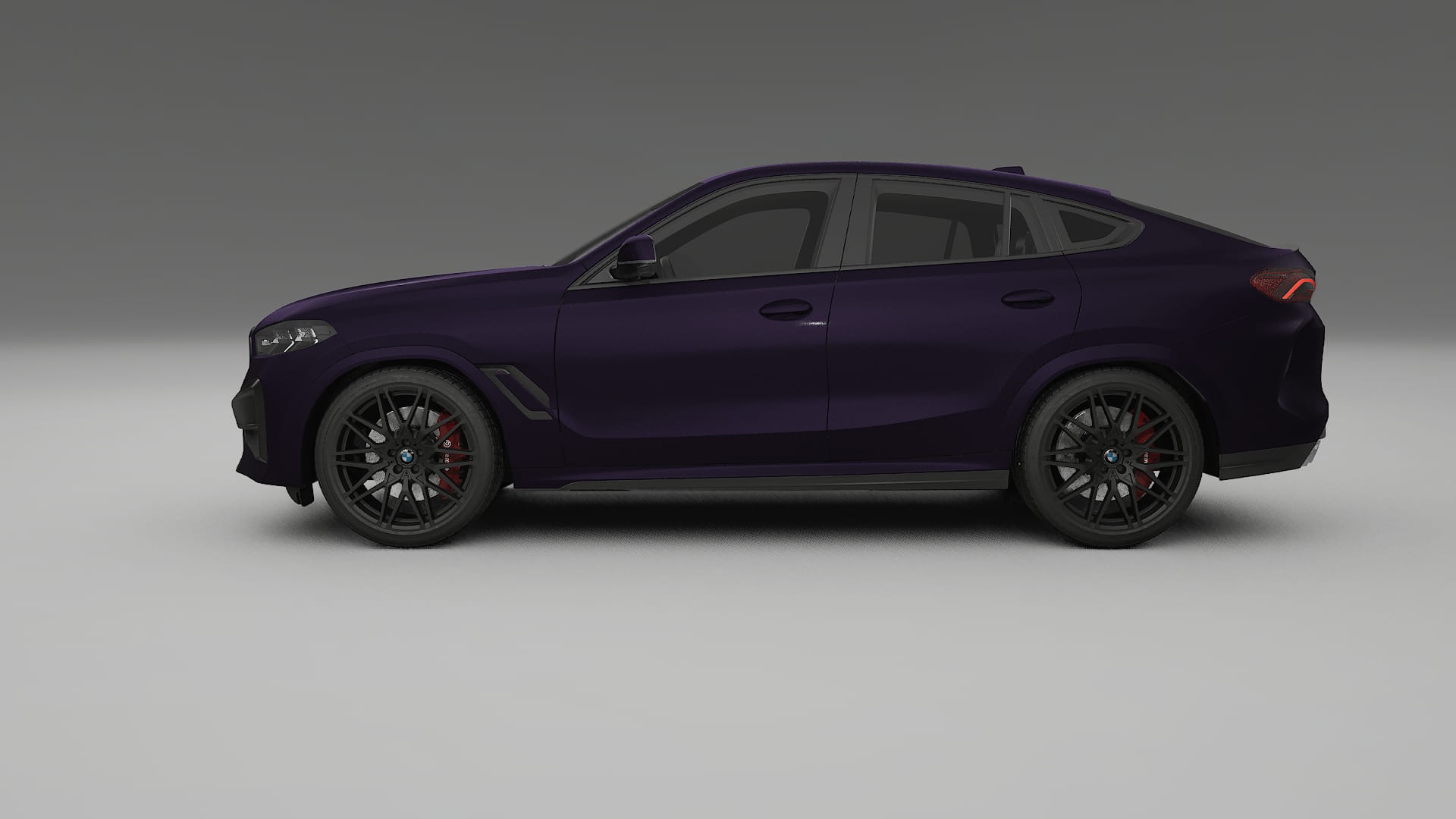 BMW X6 F96 Competition TPU Lakbeschermingsfolie | VIOLET Kleurveranderende PPF – Volledig Voorgesneden Kit