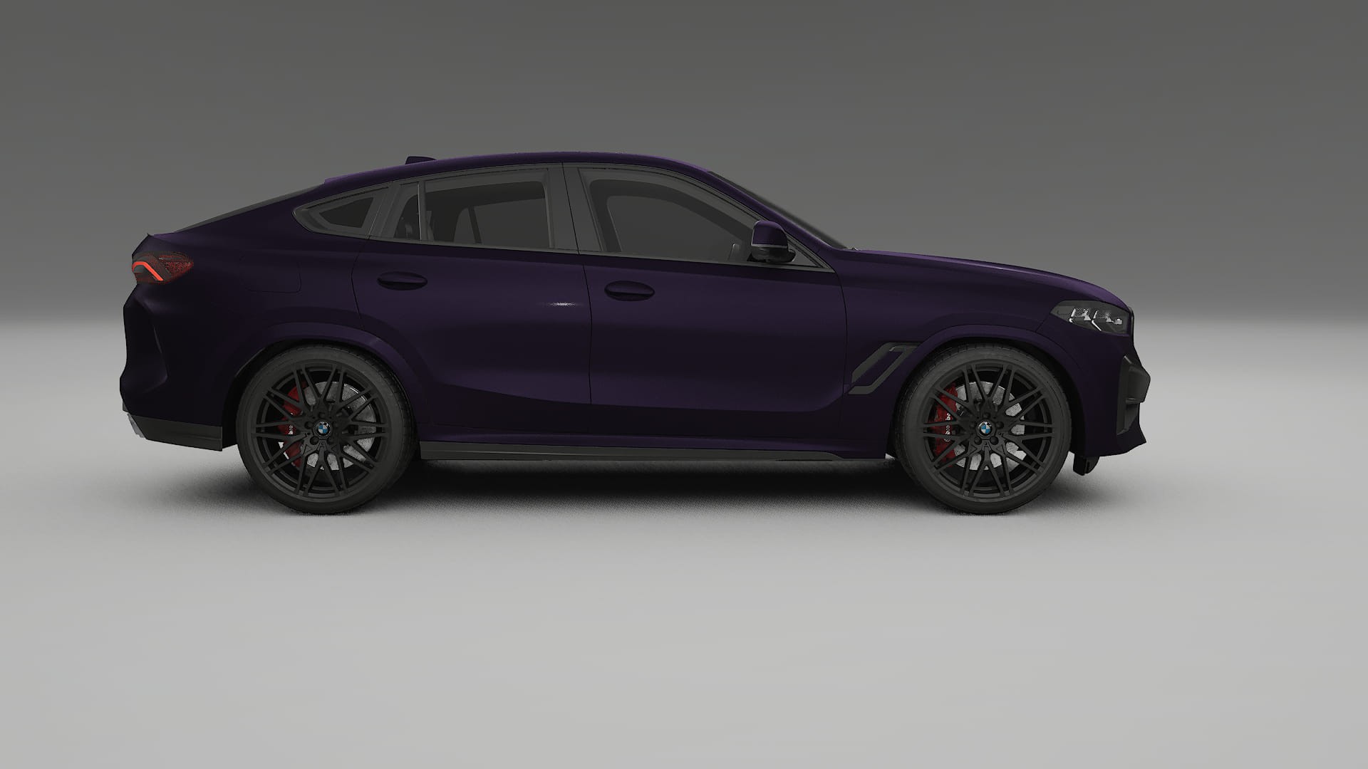 BMW X6 F96 Competition TPU Lakbeschermingsfolie | VIOLET Kleurveranderende PPF – Volledig Voorgesneden Kit