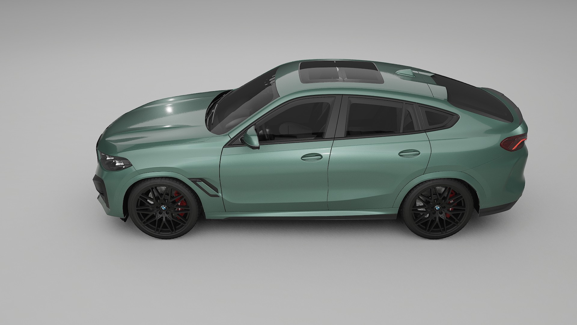 BMW X6 F96 Competition TPU Lakbeschermingsfolie | EVERGREEN Kleurveranderende PPF – Volledig Voorgesneden Kit