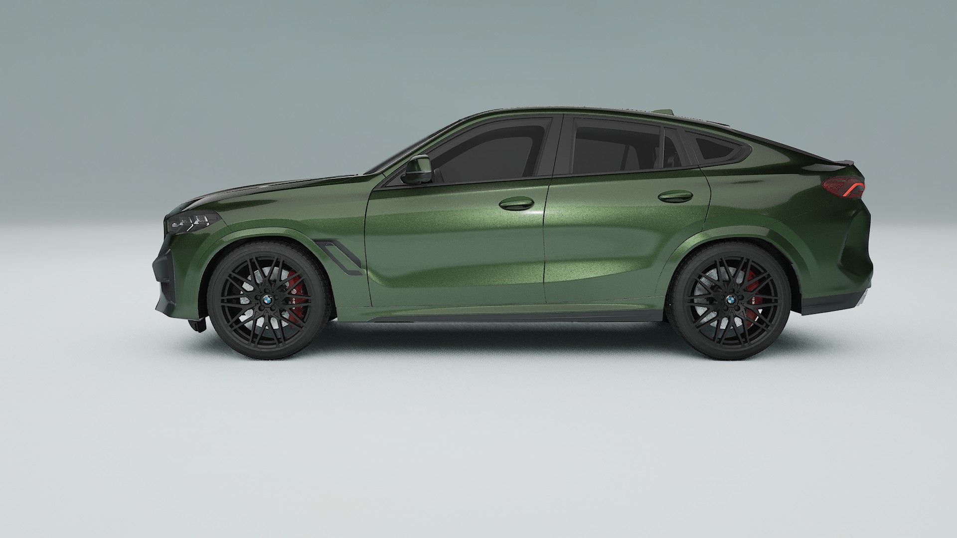 BMW X6 F96 Competition TPU Lakbeschermingsfolie | LAGOON Kleurveranderende PPF – Volledig Voorgesneden Kit