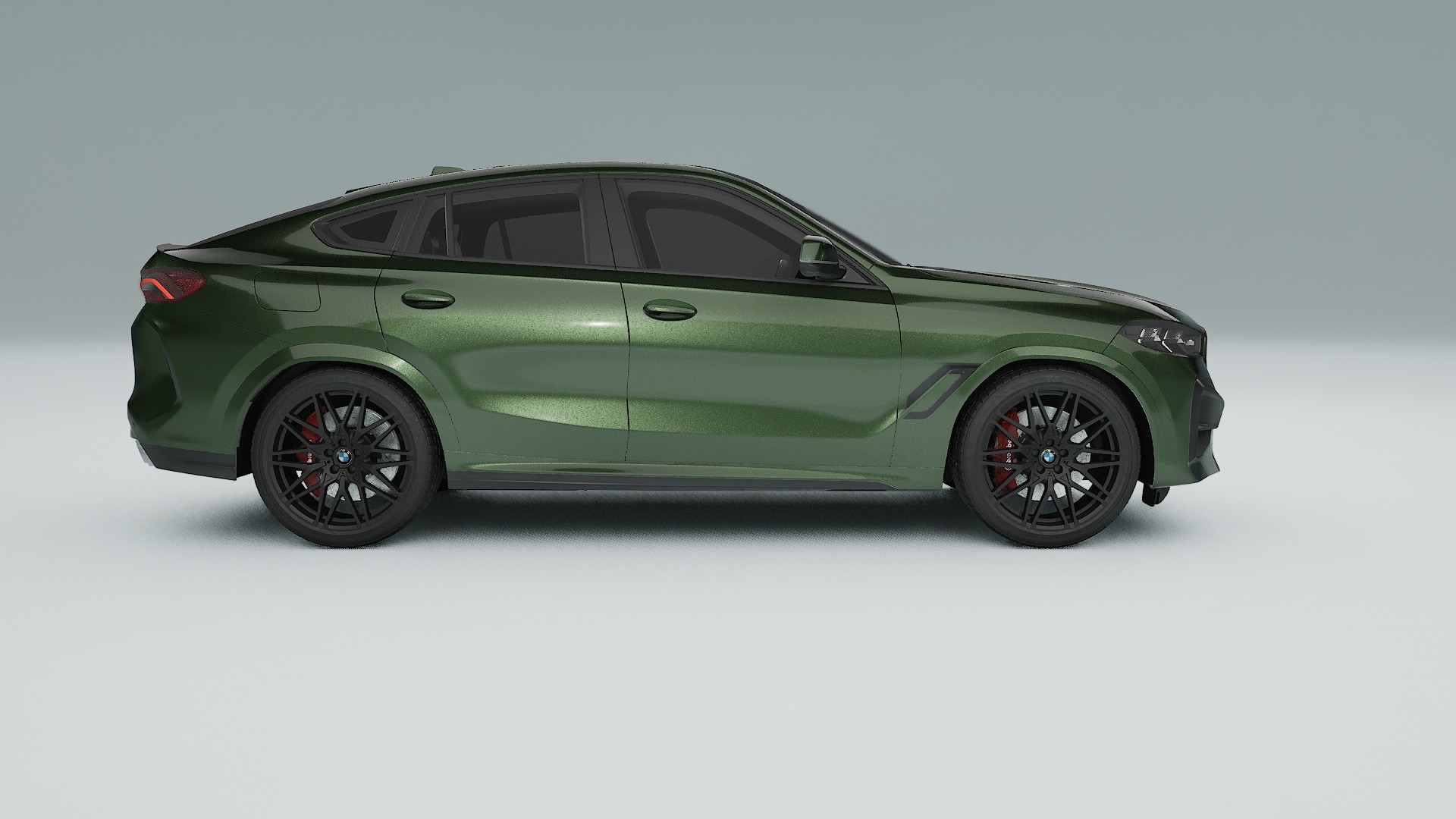 BMW X6 F96 Competition TPU Lakbeschermingsfolie | LAGOON Kleurveranderende PPF – Volledig Voorgesneden Kit