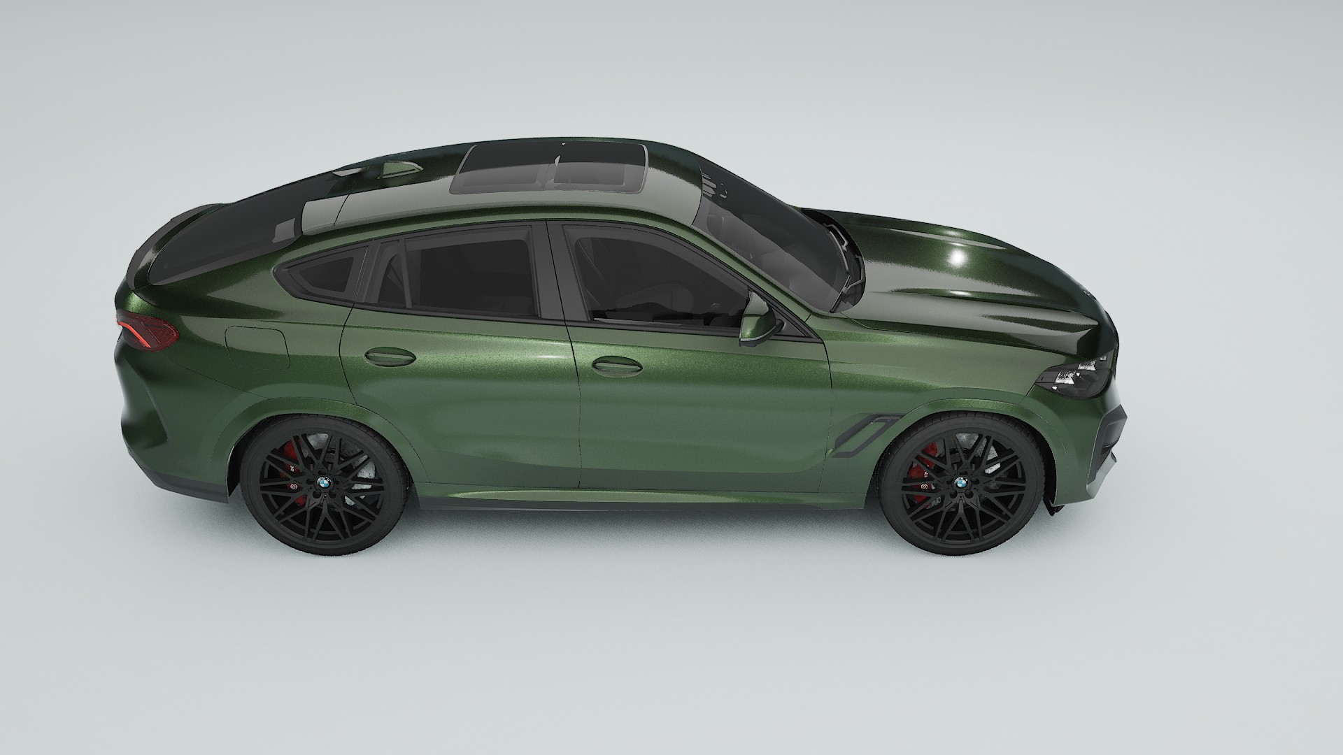 BMW X6 F96 Competition TPU Lakbeschermingsfolie | LAGOON Kleurveranderende PPF – Volledig Voorgesneden Kit