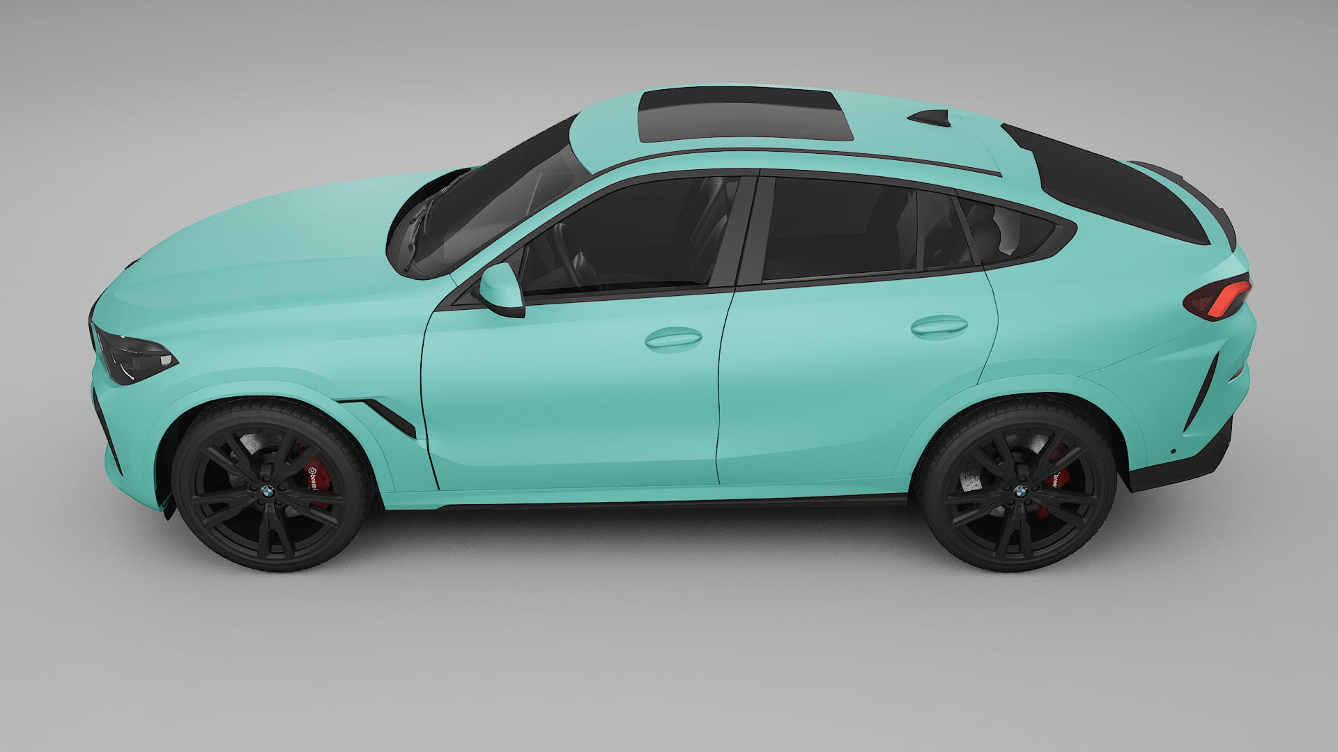 BMW X6 G06 F96 TPU Lakbeschermingsfolie | FROST Kleurveranderende PPF – Volledig Voorgesneden Kit