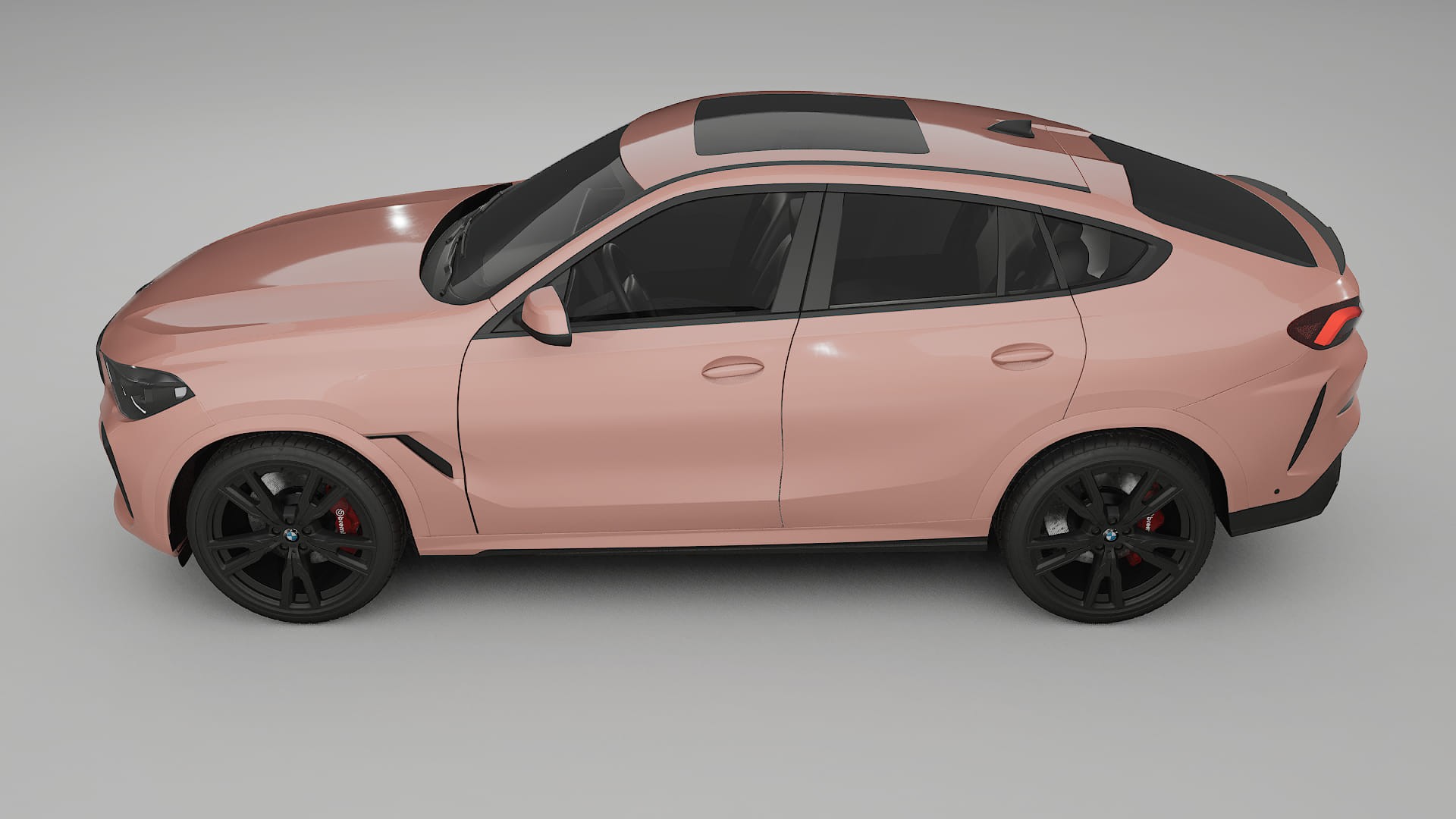 BMW X6 G06 F96 TPU Lakbeschermingsfolie | BLUSH Kleurveranderende PPF – Volledig Voorgesneden Kit