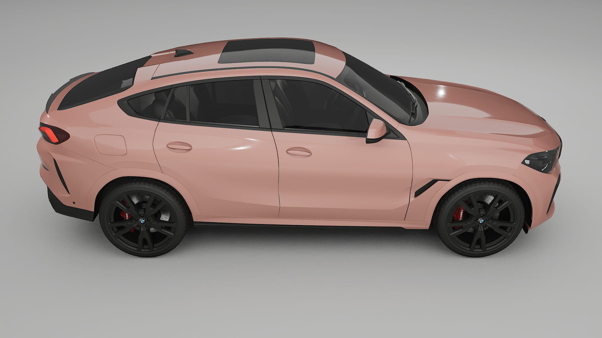 BMW X6 G06 F96 TPU Lakbeschermingsfolie | BLUSH Kleurveranderende PPF – Volledig Voorgesneden Kit