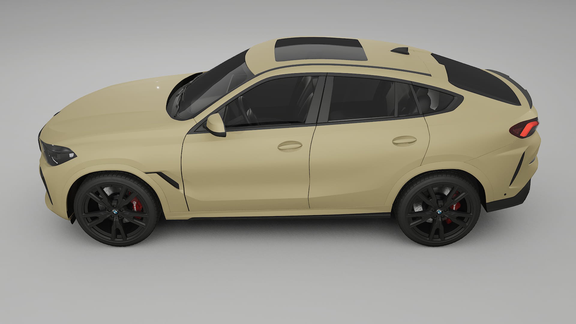 BMW X6 G06 F96 TPU Lakbeschermingsfolie | SAND Kleurveranderende PPF – Volledig Voorgesneden Kit