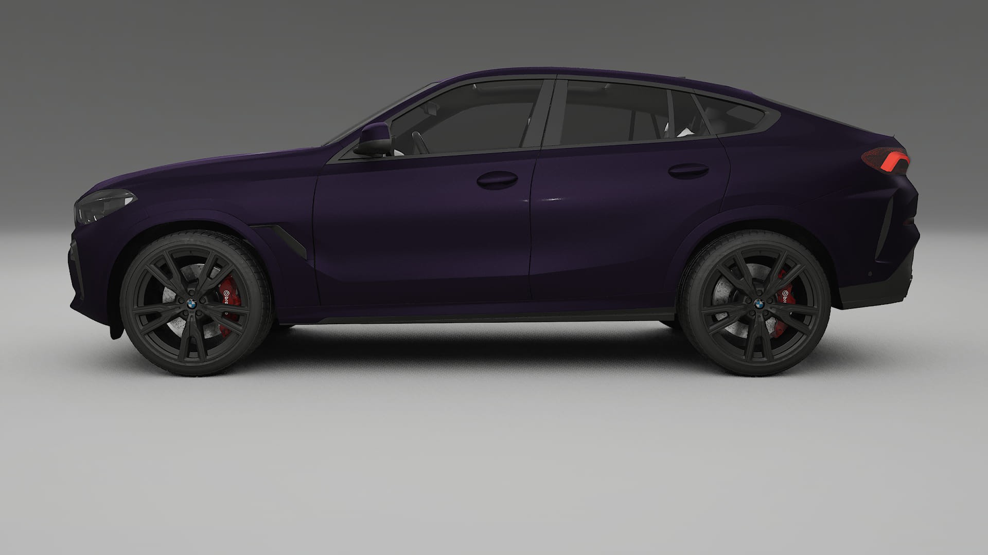 BMW X6 G06 F96 TPU Lakbeschermingsfolie | VIOLET Kleurveranderende PPF – Volledig Voorgesneden Kit