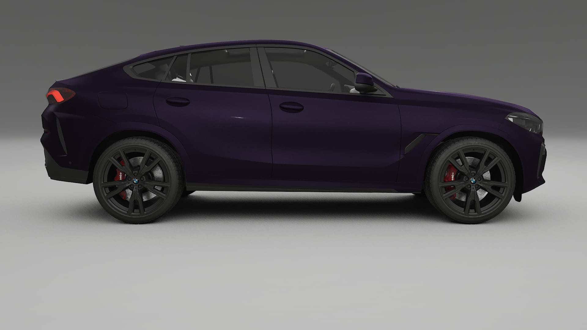 BMW X6 G06 F96 TPU Lakbeschermingsfolie | VIOLET Kleurveranderende PPF – Volledig Voorgesneden Kit