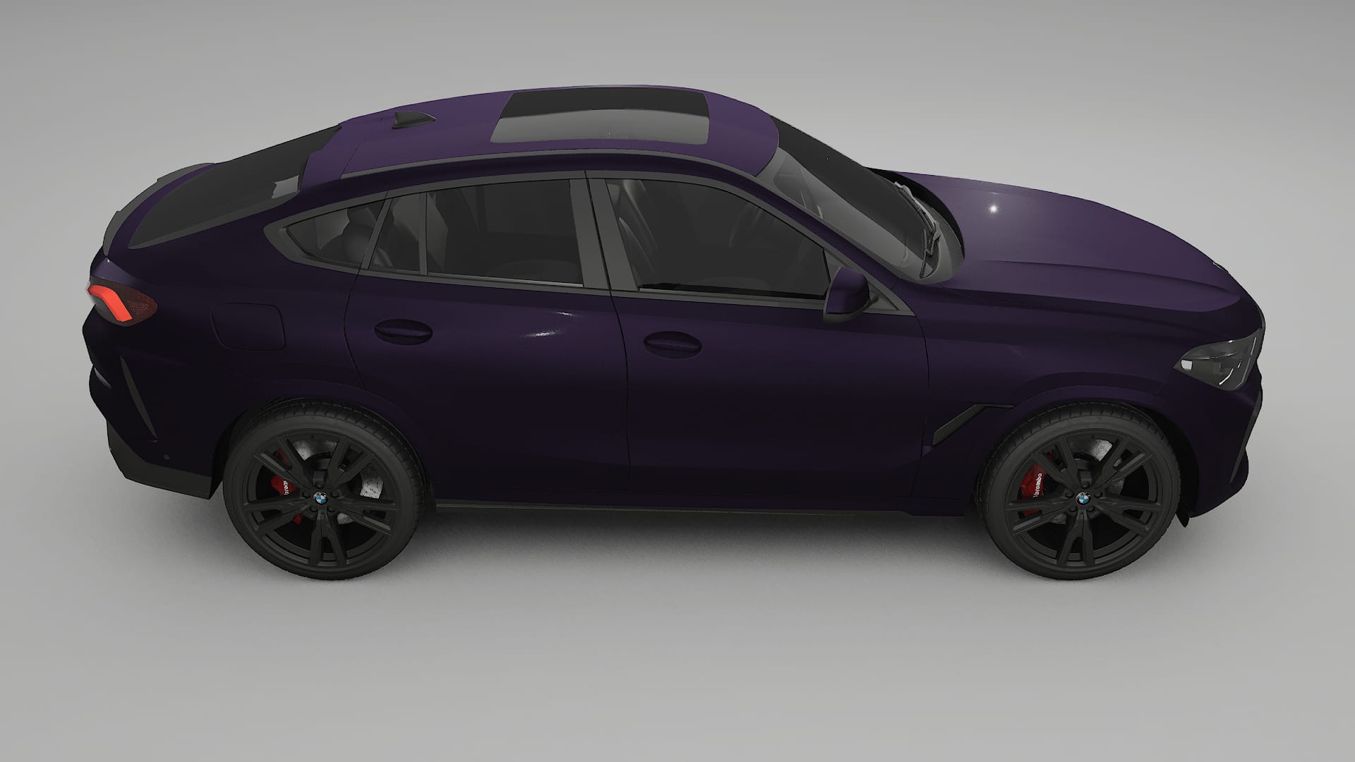 BMW X6 G06 F96 TPU Lakbeschermingsfolie | VIOLET Kleurveranderende PPF – Volledig Voorgesneden Kit