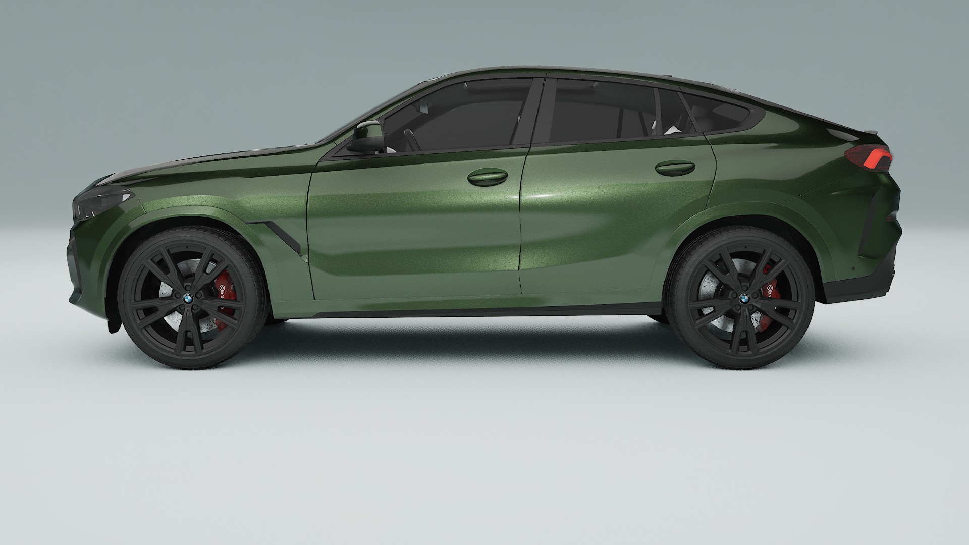 BMW X6 G06 F96 TPU Lakbeschermingsfolie | LAGOON Kleurveranderende PPF – Volledig Voorgesneden Kit