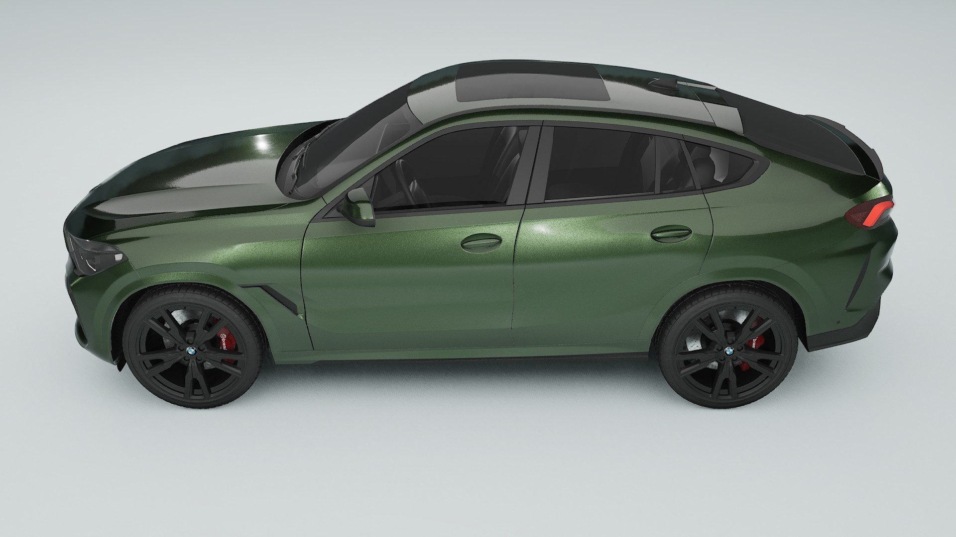 BMW X6 G06 F96 TPU Lakbeschermingsfolie | LAGOON Kleurveranderende PPF – Volledig Voorgesneden Kit