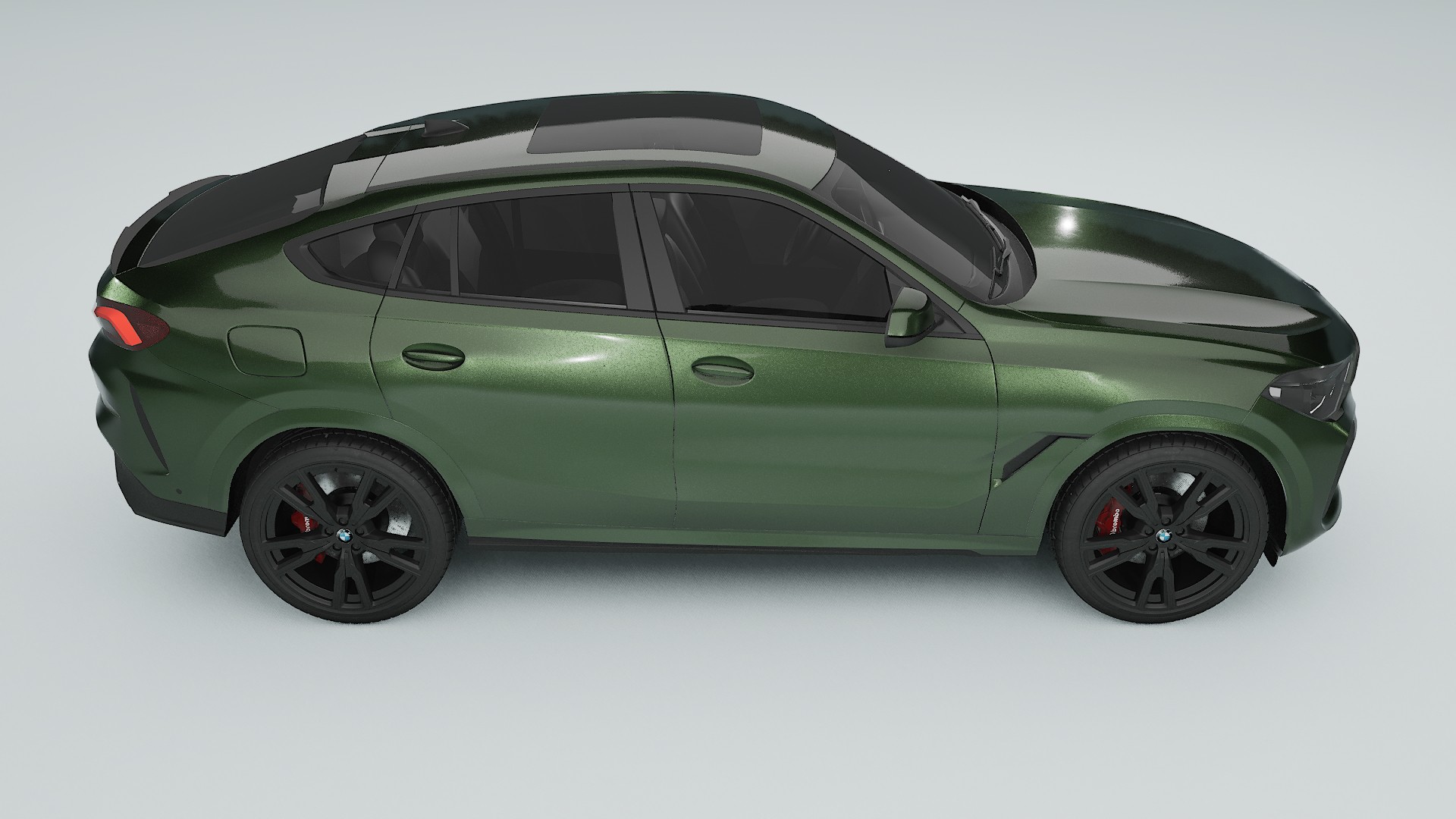 BMW X6 G06 F96 TPU Lakbeschermingsfolie | LAGOON Kleurveranderende PPF – Volledig Voorgesneden Kit