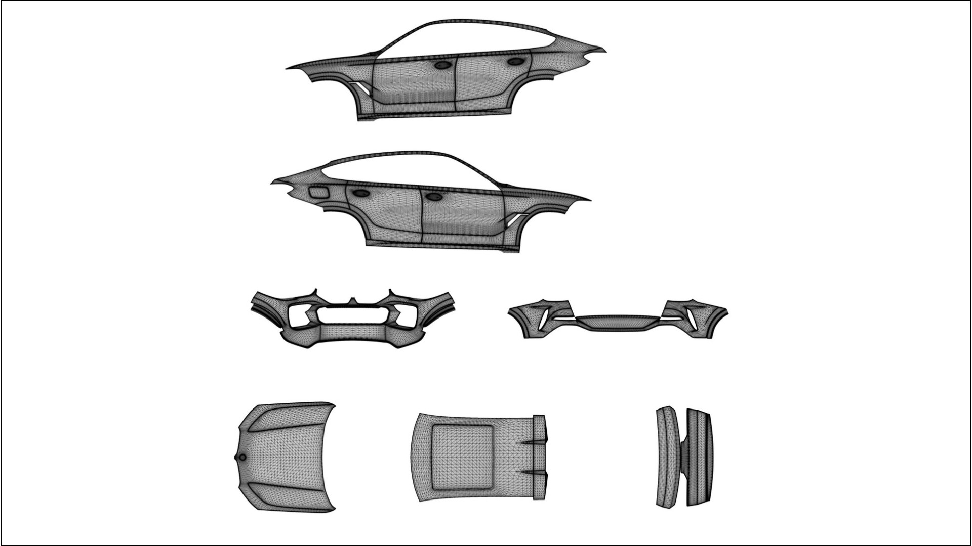 BMW X6 G06 F96 TPU Lakbeschermingsfolie | FORGED S Kleurveranderende PPF – Volledig Voorgesneden Kit