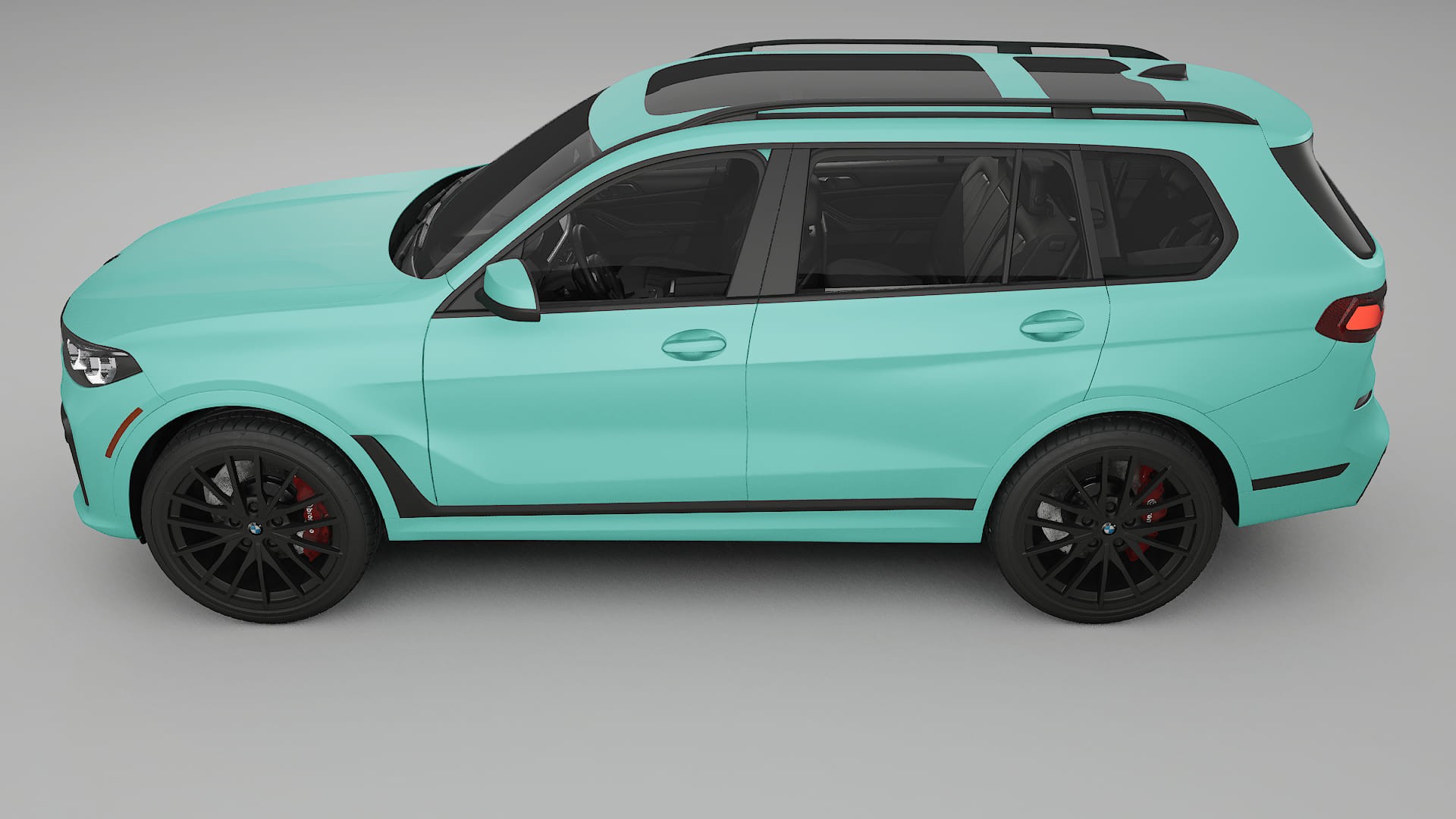 BMW X7 M G07 TPU Lakbeschermingsfolie | FROST Kleurveranderende PPF – Volledig Voorgesneden Kit