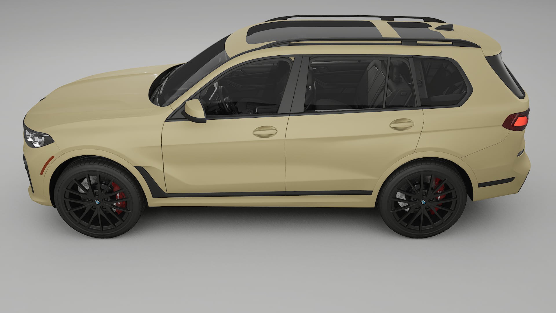 BMW X7 M G07 TPU Lakbeschermingsfolie | SAND Kleurveranderende PPF – Volledig Voorgesneden Kit