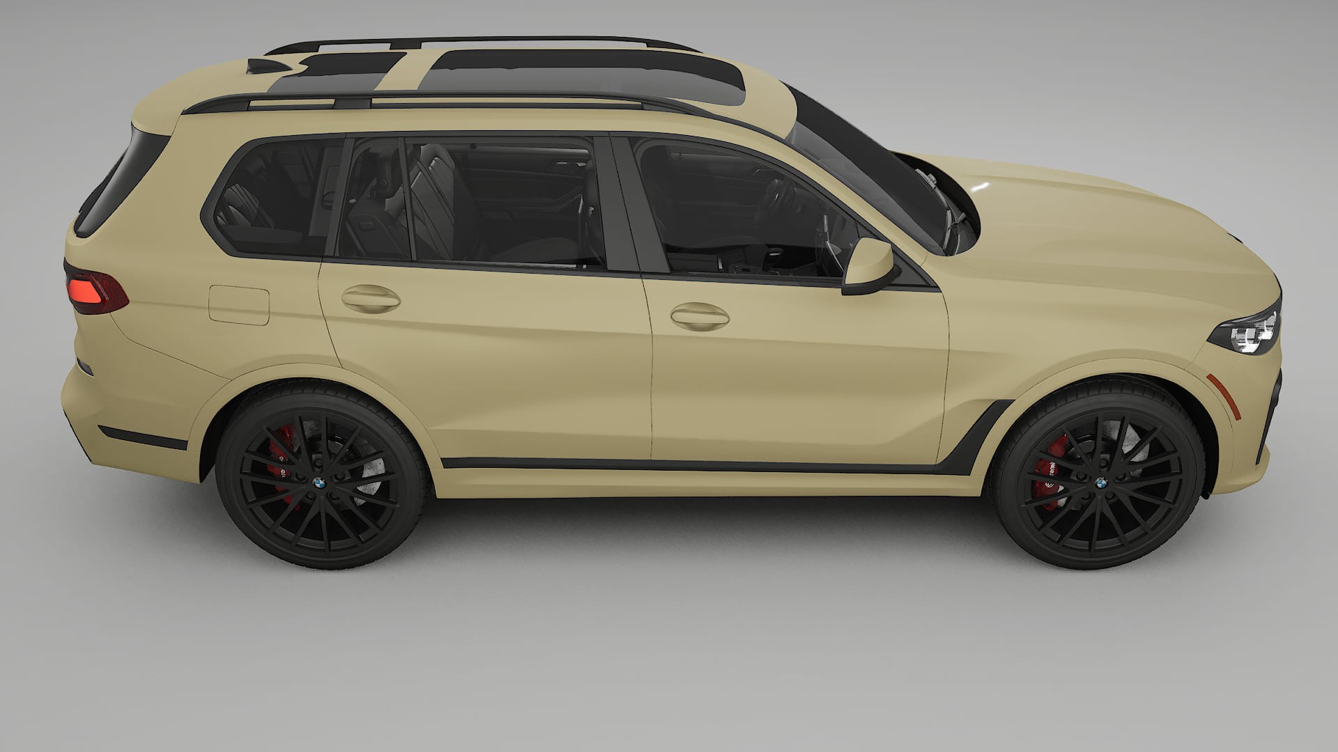 BMW X7 M G07 TPU Lakbeschermingsfolie | SAND Kleurveranderende PPF – Volledig Voorgesneden Kit