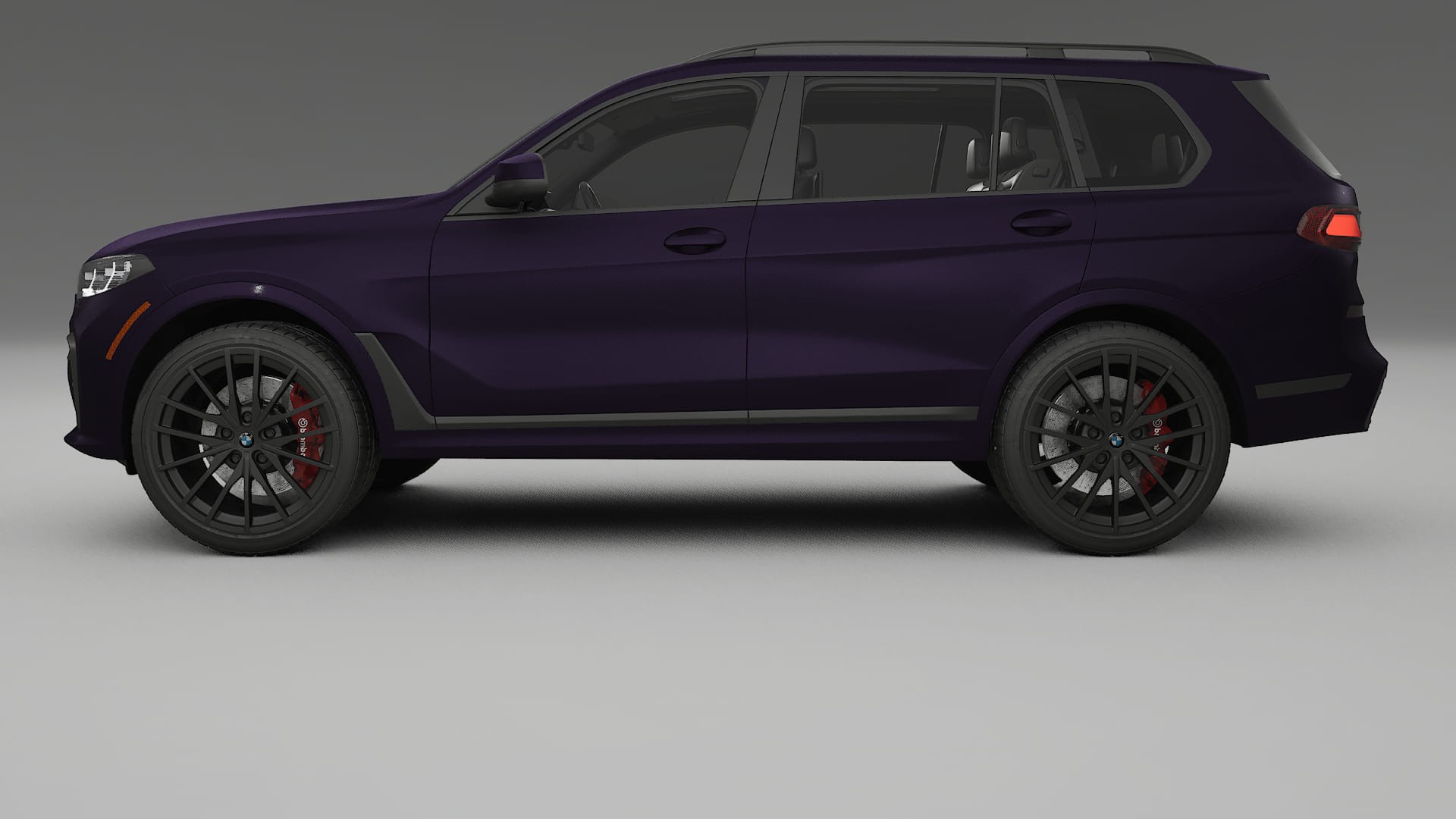 BMW X7 M G07 TPU Lakbeschermingsfolie | VIOLET Kleurveranderende PPF – Volledig Voorgesneden Kit