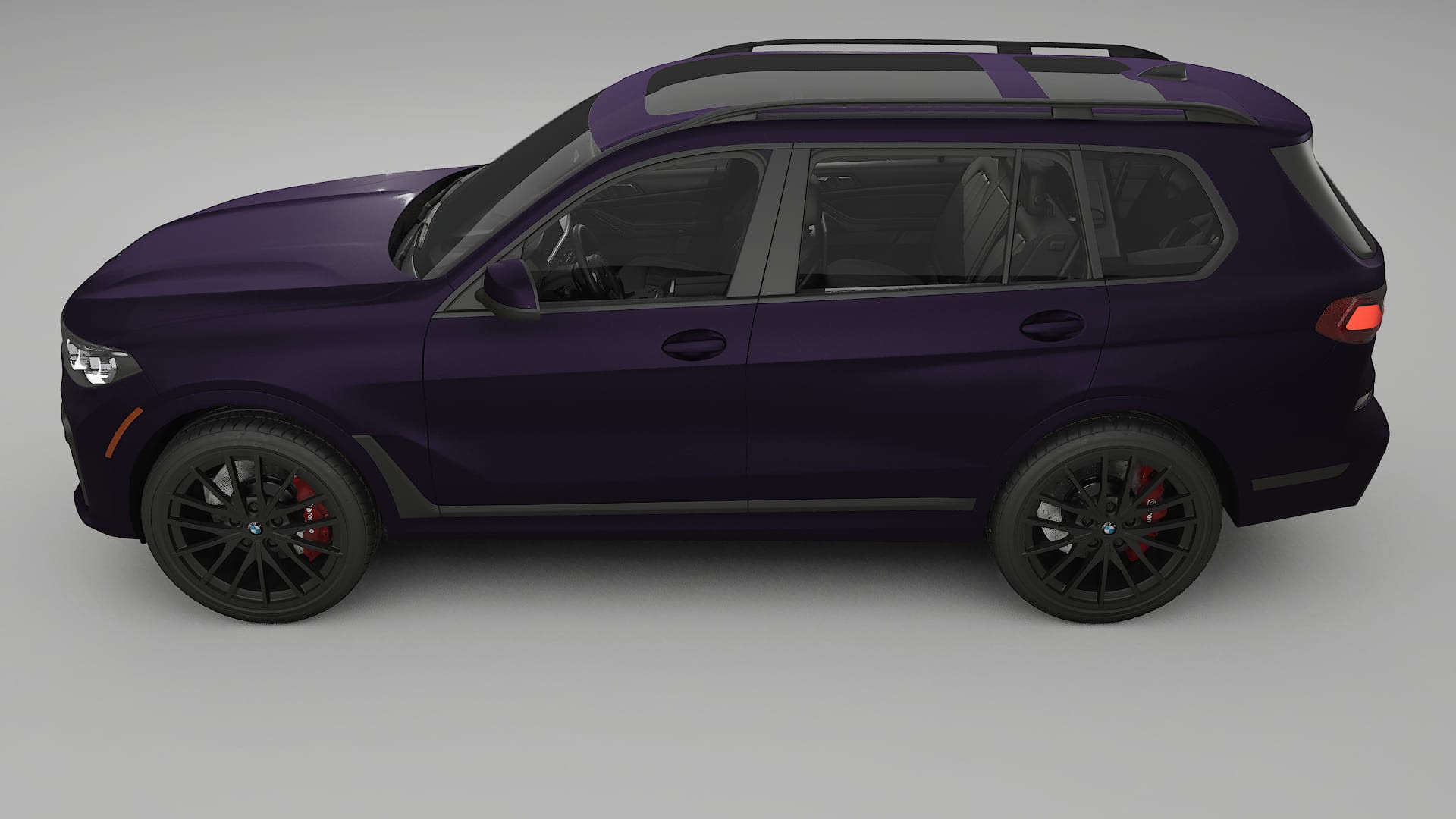 BMW X7 M G07 TPU Lakbeschermingsfolie | VIOLET Kleurveranderende PPF – Volledig Voorgesneden Kit