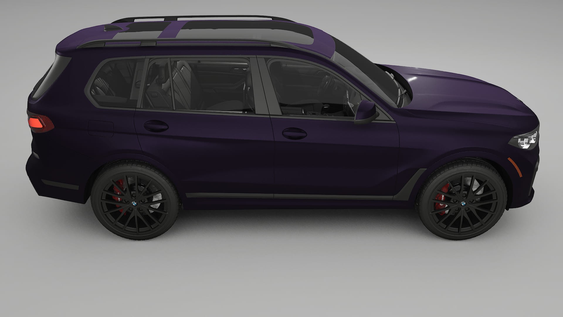 BMW X7 M G07 TPU Lakbeschermingsfolie | VIOLET Kleurveranderende PPF – Volledig Voorgesneden Kit