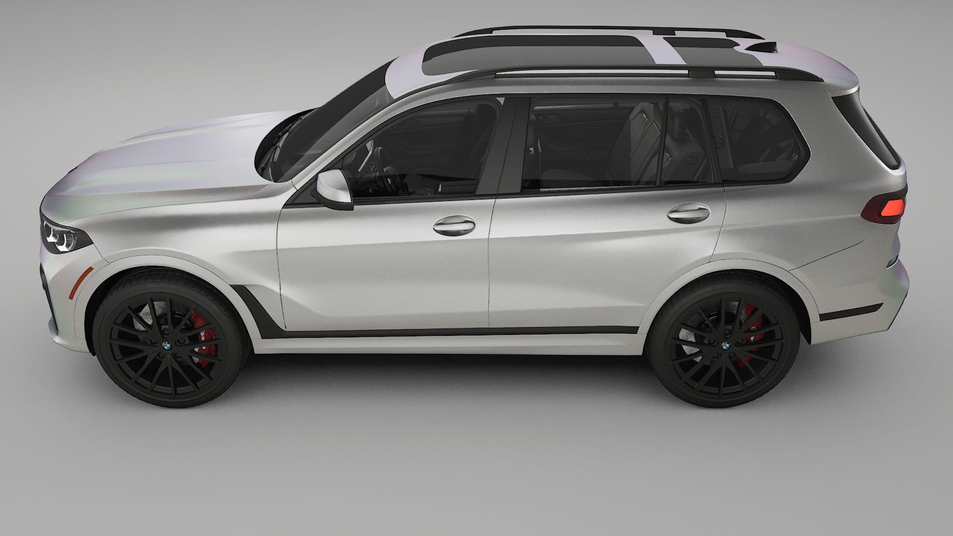 BMW X7 M G07 TPU Lakbeschermingsfolie | NEBULA Kleurveranderende PPF – Volledig Voorgesneden Kit