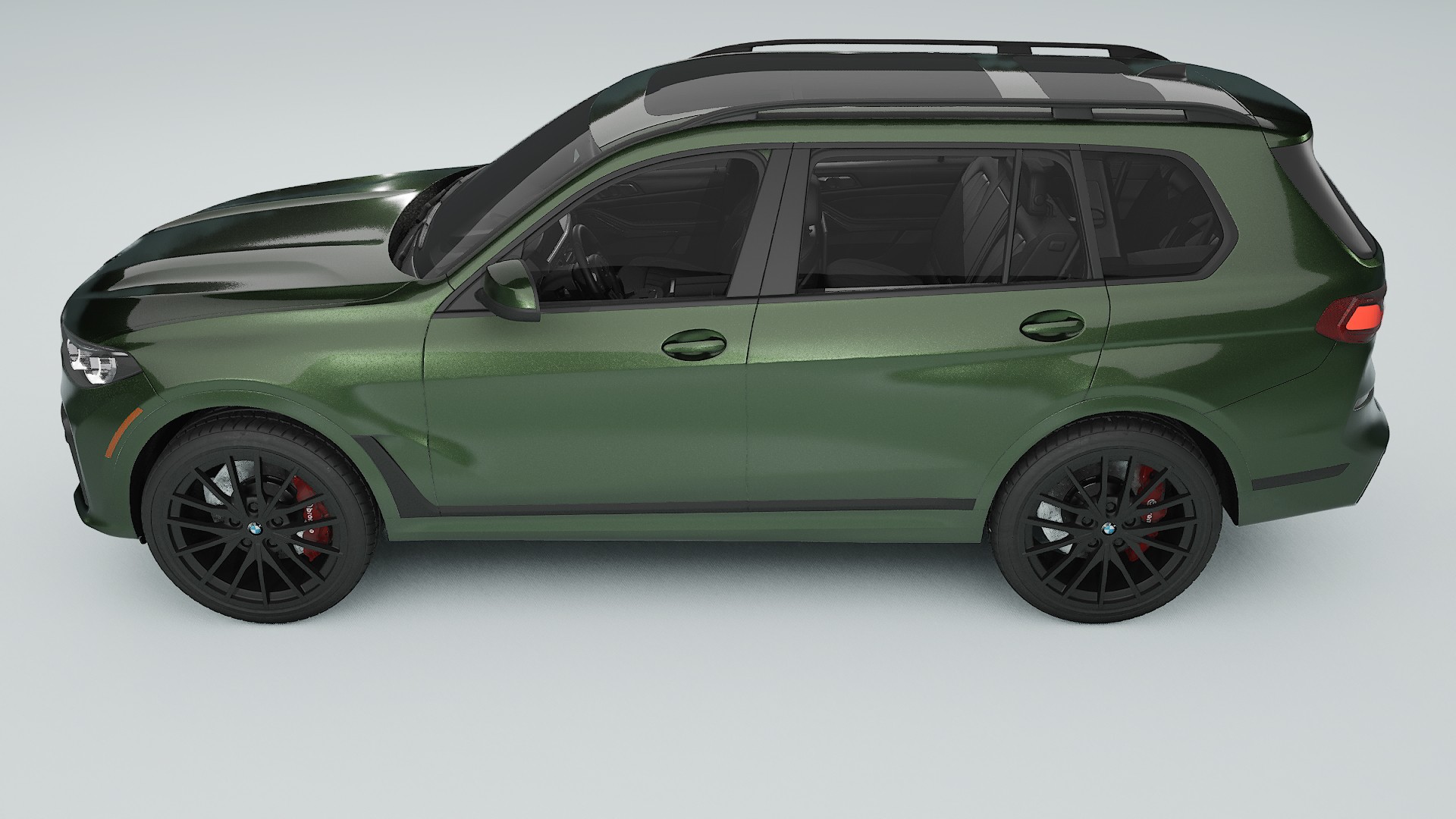 BMW X7 M G07 TPU Lakbeschermingsfolie | LAGOON Kleurveranderende PPF – Volledig Voorgesneden Kit