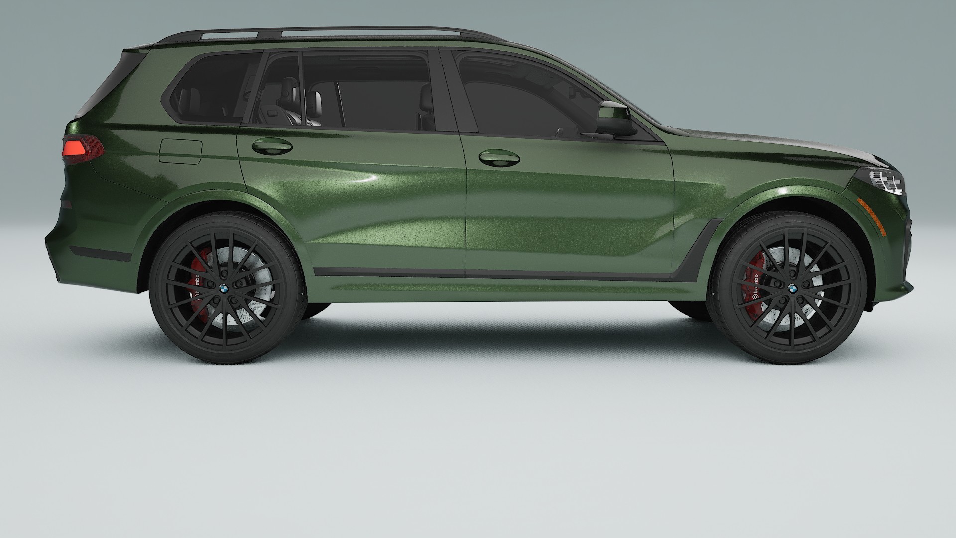 BMW X7 M G07 TPU Lakbeschermingsfolie | LAGOON Kleurveranderende PPF – Volledig Voorgesneden Kit