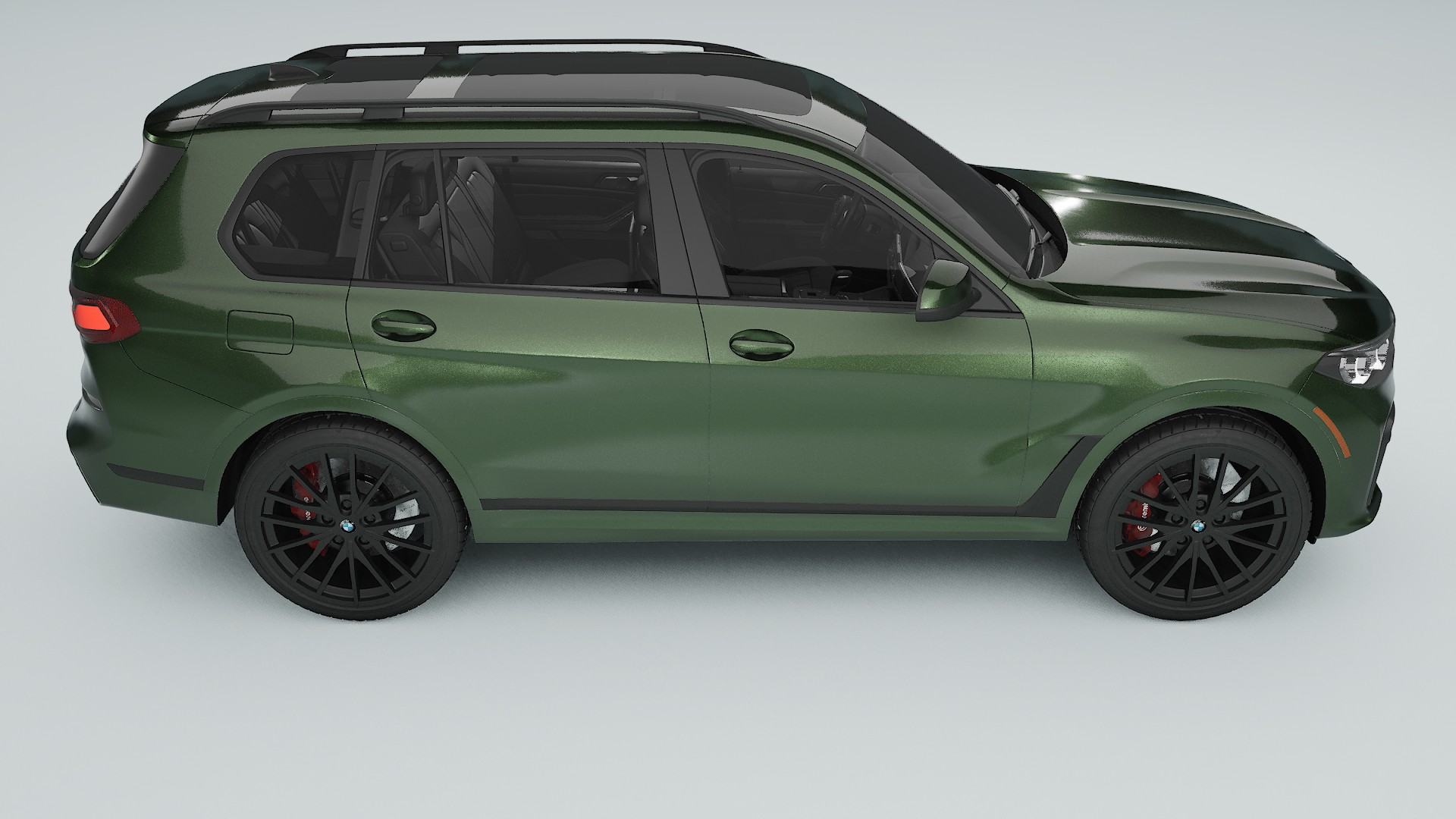 BMW X7 M G07 TPU Lakbeschermingsfolie | LAGOON Kleurveranderende PPF – Volledig Voorgesneden Kit
