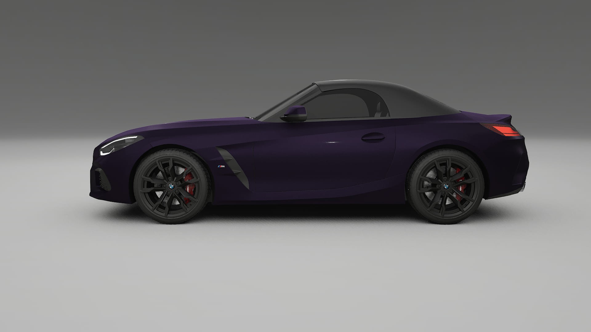 BMW Z4 G29 M40i First edition roadster TPU Lakbeschermingsfolie | VIOLET Kleurveranderende PPF – Volledig Voorgesneden Kit