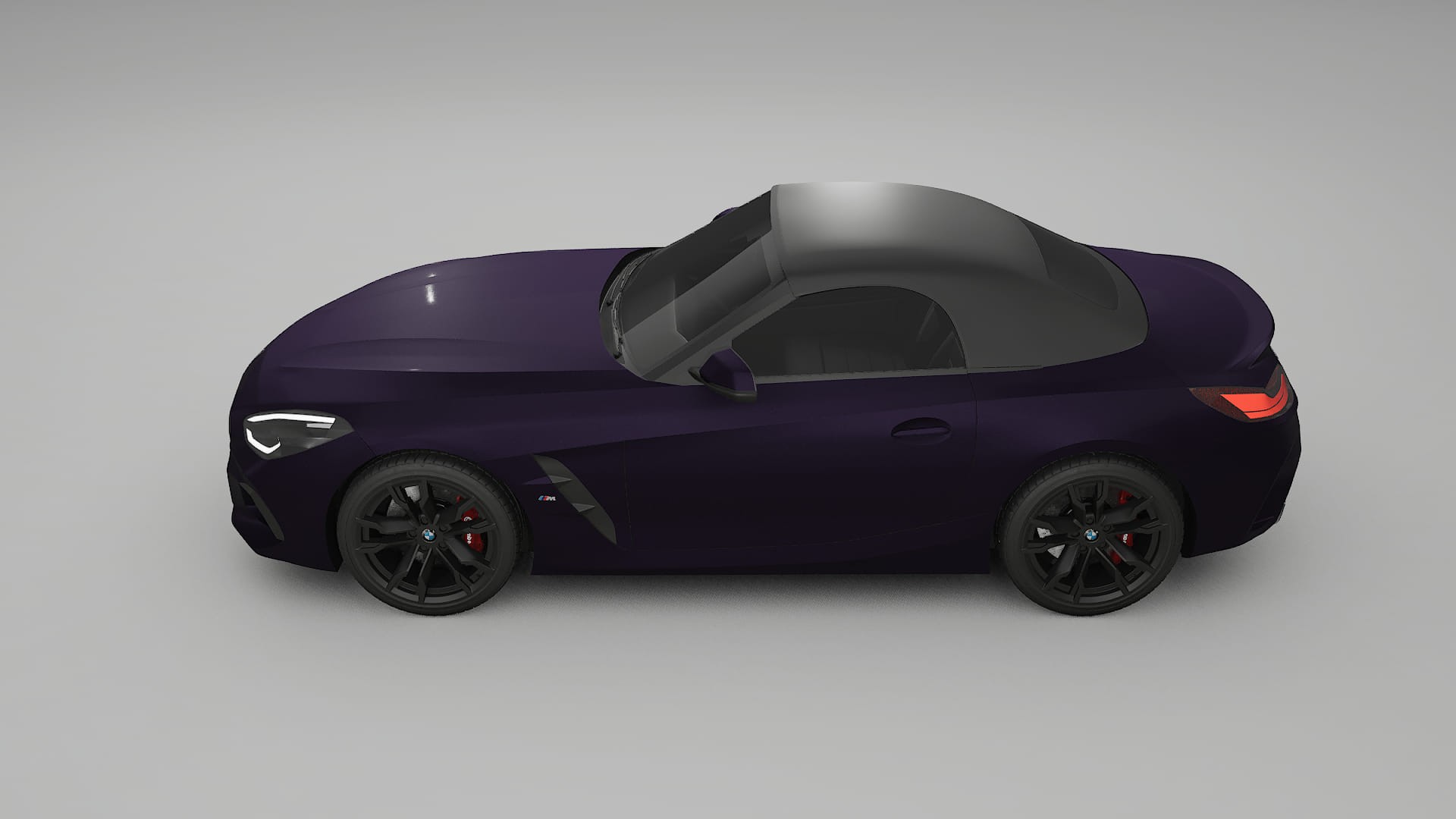 BMW Z4 G29 M40i First edition roadster TPU Lakbeschermingsfolie | VIOLET Kleurveranderende PPF – Volledig Voorgesneden Kit