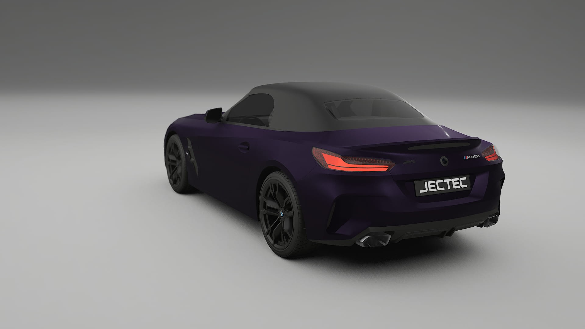 BMW Z4 G29 M40i First edition roadster TPU Lakbeschermingsfolie | VIOLET Kleurveranderende PPF – Volledig Voorgesneden Kit