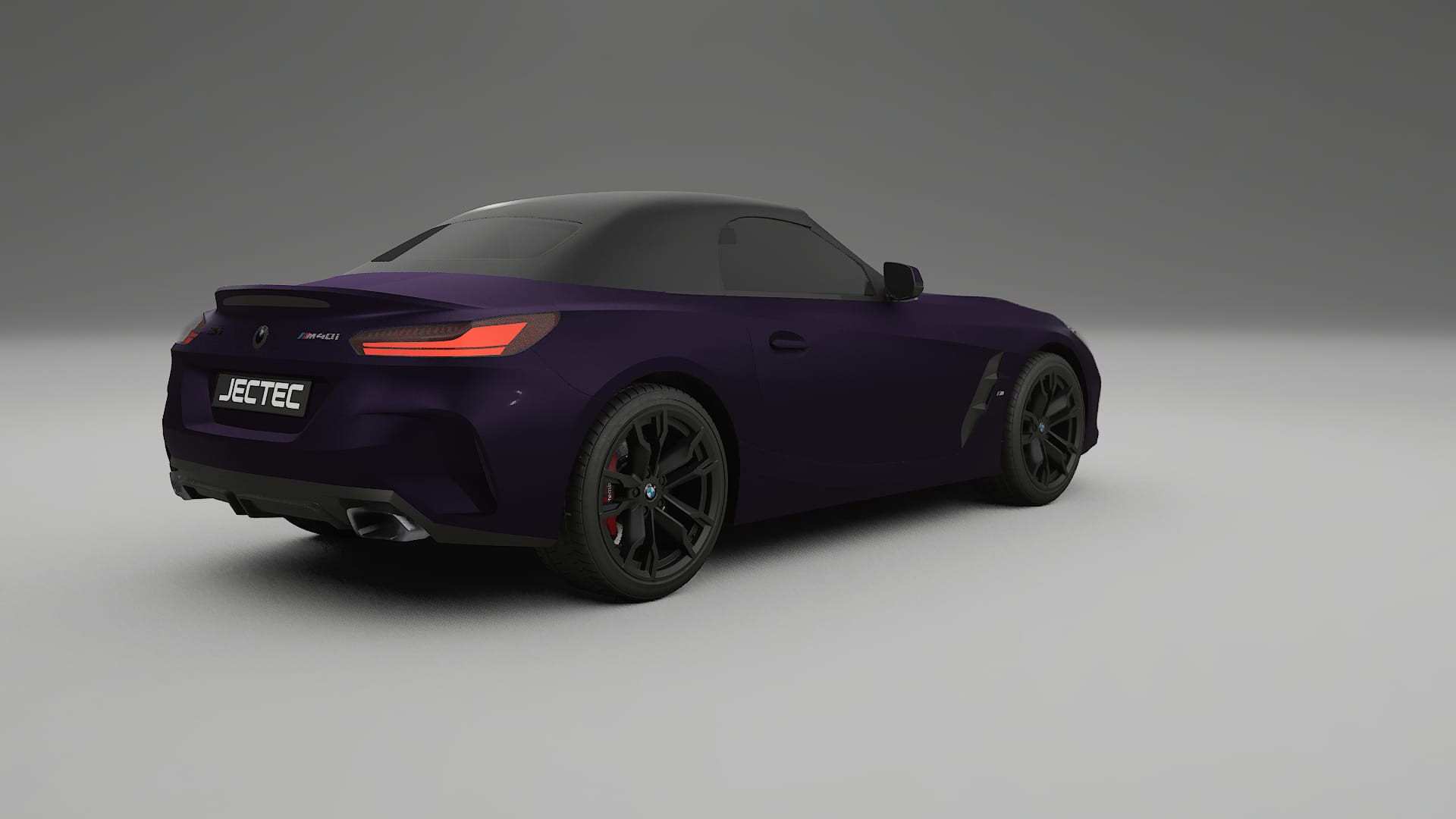 BMW Z4 G29 M40i First edition roadster TPU Lakbeschermingsfolie | VIOLET Kleurveranderende PPF – Volledig Voorgesneden Kit
