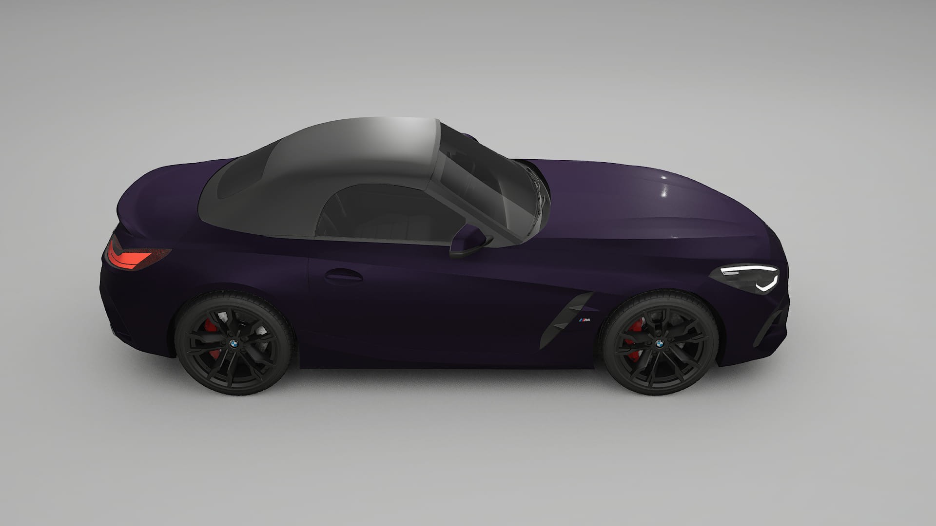 BMW Z4 G29 M40i First edition roadster TPU Lakbeschermingsfolie | VIOLET Kleurveranderende PPF – Volledig Voorgesneden Kit