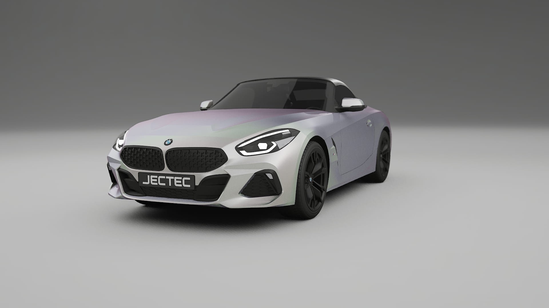 BMW Z4 G29 M40i First edition roadster TPU Lakbeschermingsfolie | NEBULA Kleurveranderende PPF – Volledig Voorgesneden Kit