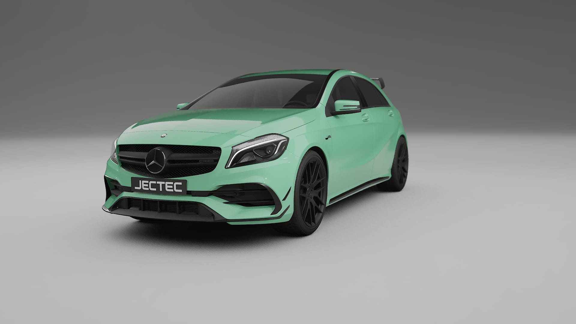 Mercedes A45 AMG W176 TPU Lakbeschermingsfolie | DUSTY Kleurveranderende PPF – Volledig Voorgesneden Kit
