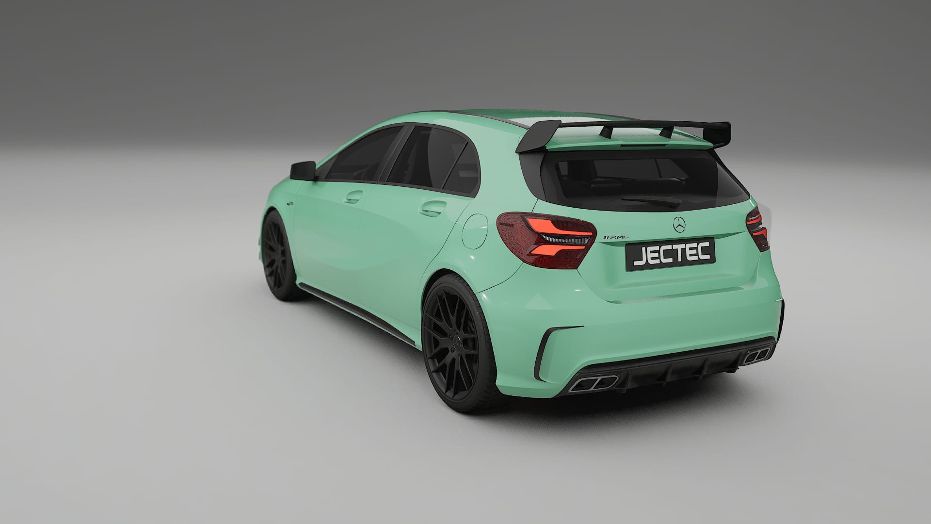 Mercedes A45 AMG W176 TPU Lakbeschermingsfolie | DUSTY Kleurveranderende PPF – Volledig Voorgesneden Kit