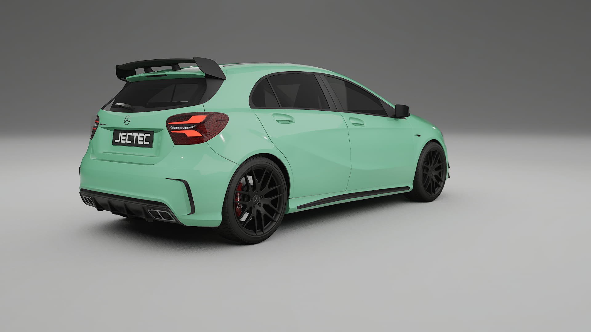 Mercedes A45 AMG W176 TPU Lakbeschermingsfolie | DUSTY Kleurveranderende PPF – Volledig Voorgesneden Kit