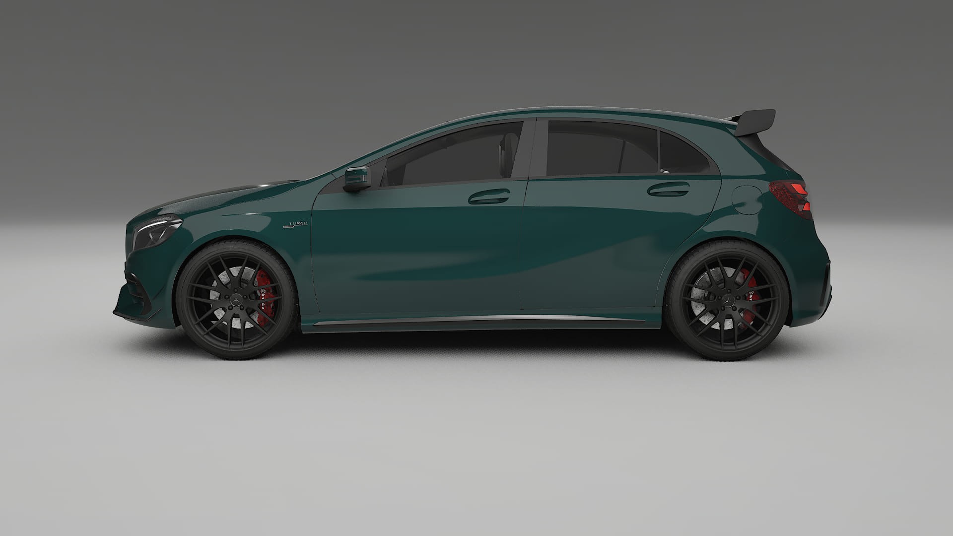 Mercedes A45 AMG W176 TPU Lakbeschermingsfolie | INFERNO Kleurveranderende PPF – Volledig Voorgesneden Kit