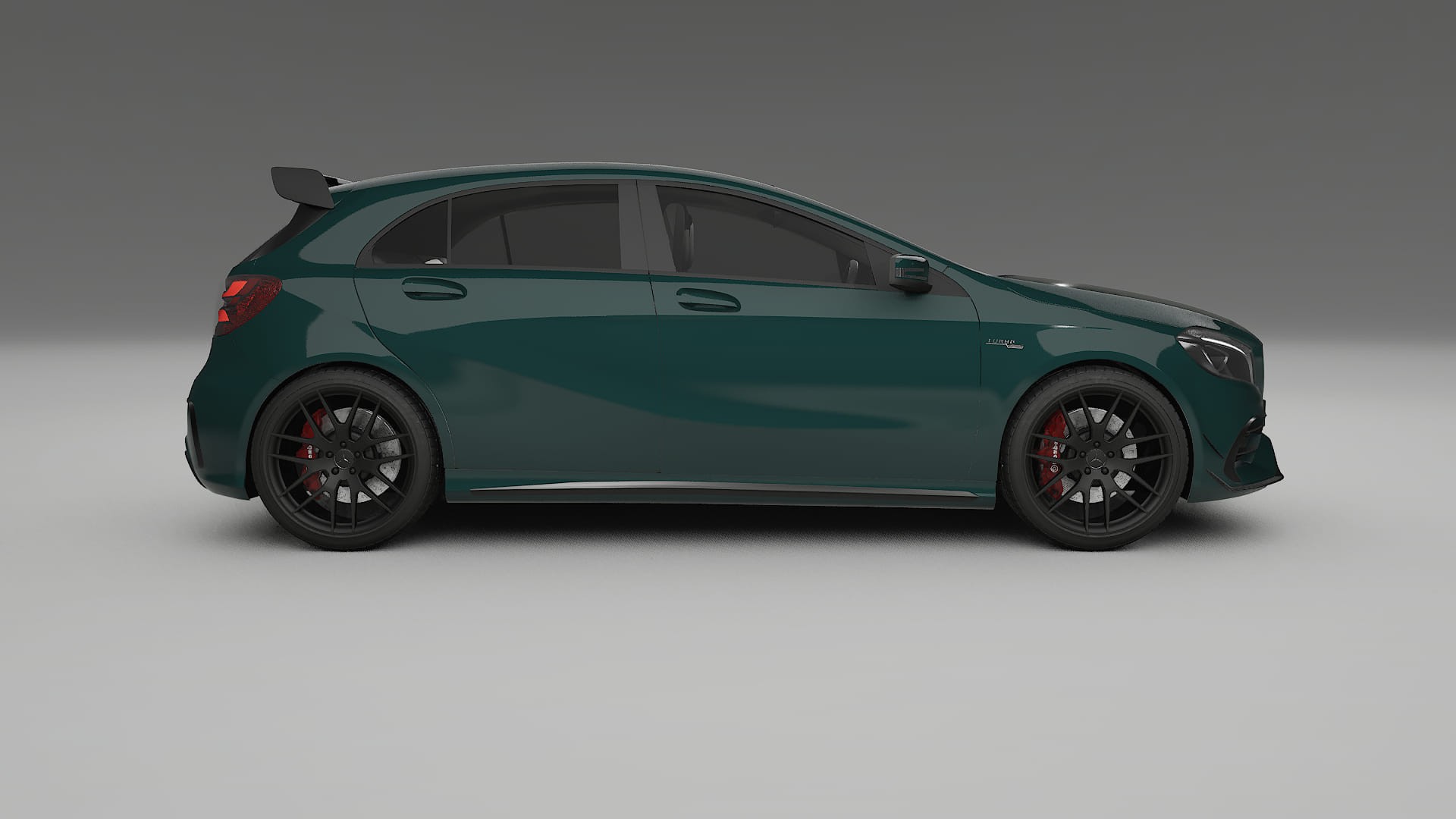 Mercedes A45 AMG W176 TPU Lakbeschermingsfolie | INFERNO Kleurveranderende PPF – Volledig Voorgesneden Kit