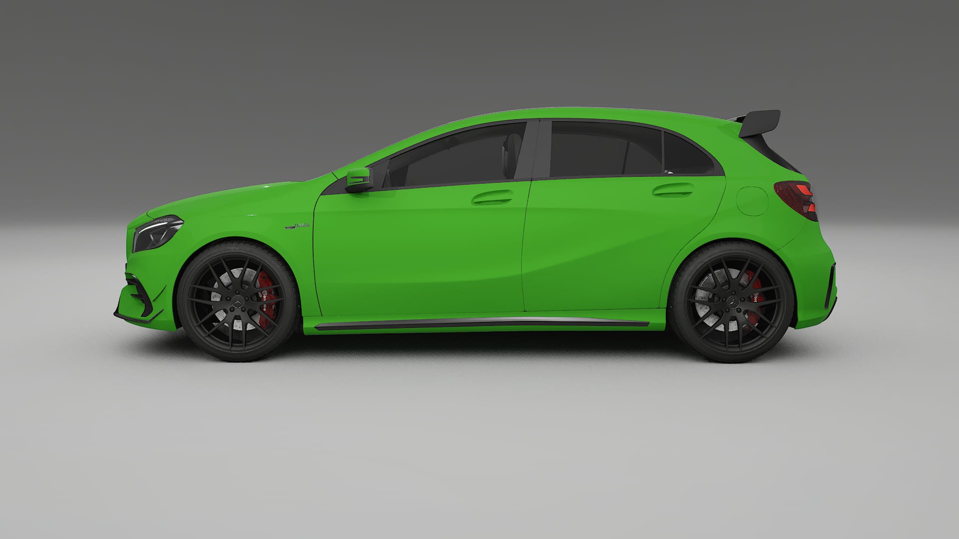 Mercedes A45 AMG W176 TPU Lakbeschermingsfolie | VENOM Kleurveranderende PPF – Volledig Voorgesneden Kit