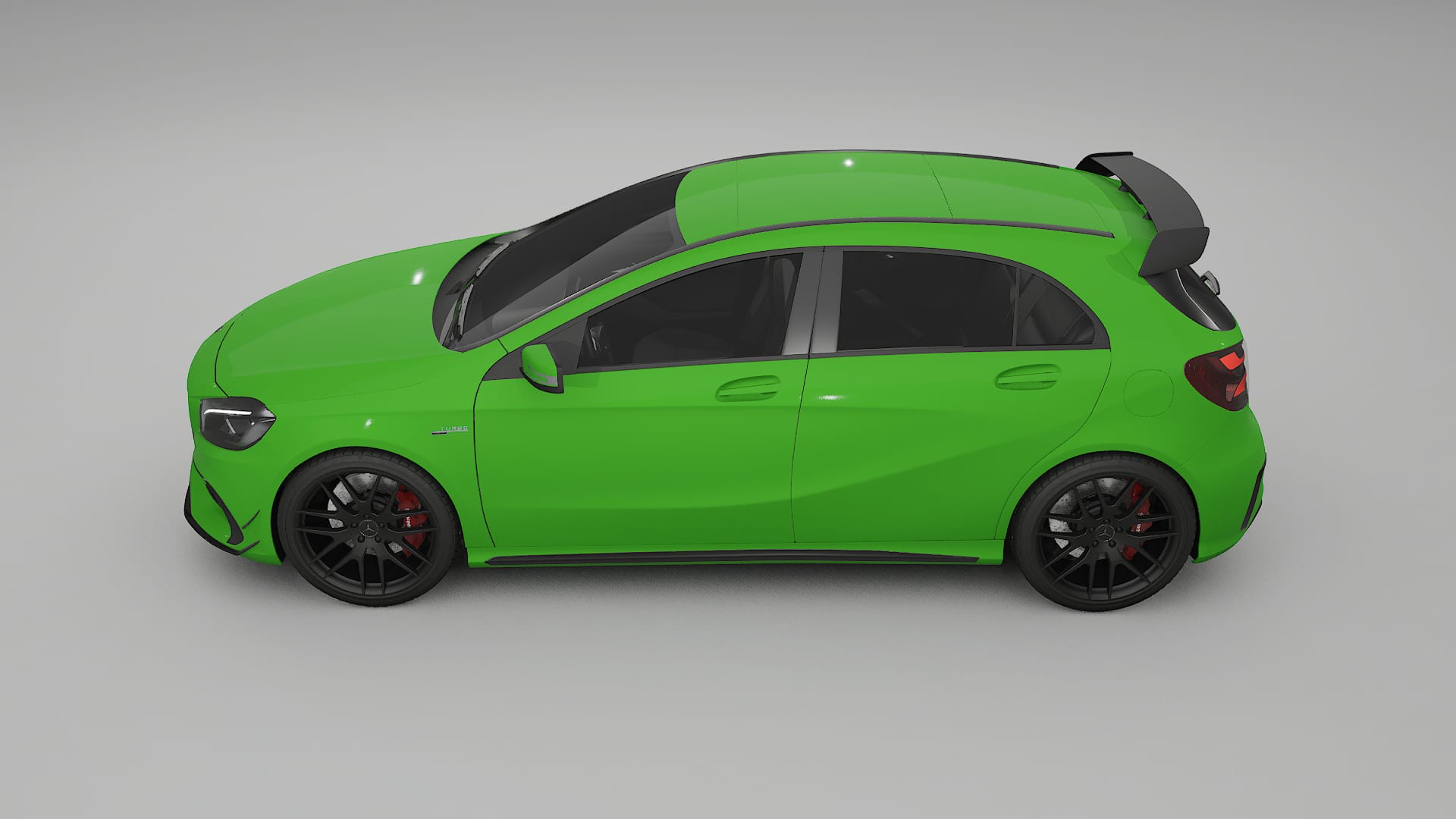 Mercedes A45 AMG W176 TPU Lakbeschermingsfolie | VENOM Kleurveranderende PPF – Volledig Voorgesneden Kit