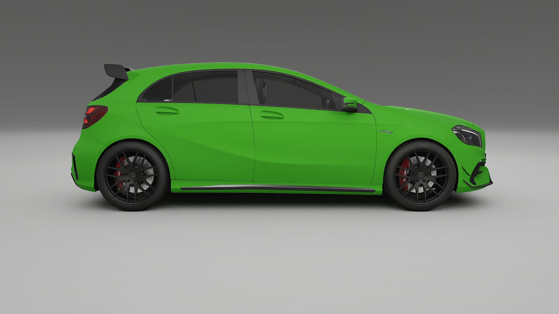 Mercedes A45 AMG W176 TPU Lakbeschermingsfolie | VENOM Kleurveranderende PPF – Volledig Voorgesneden Kit